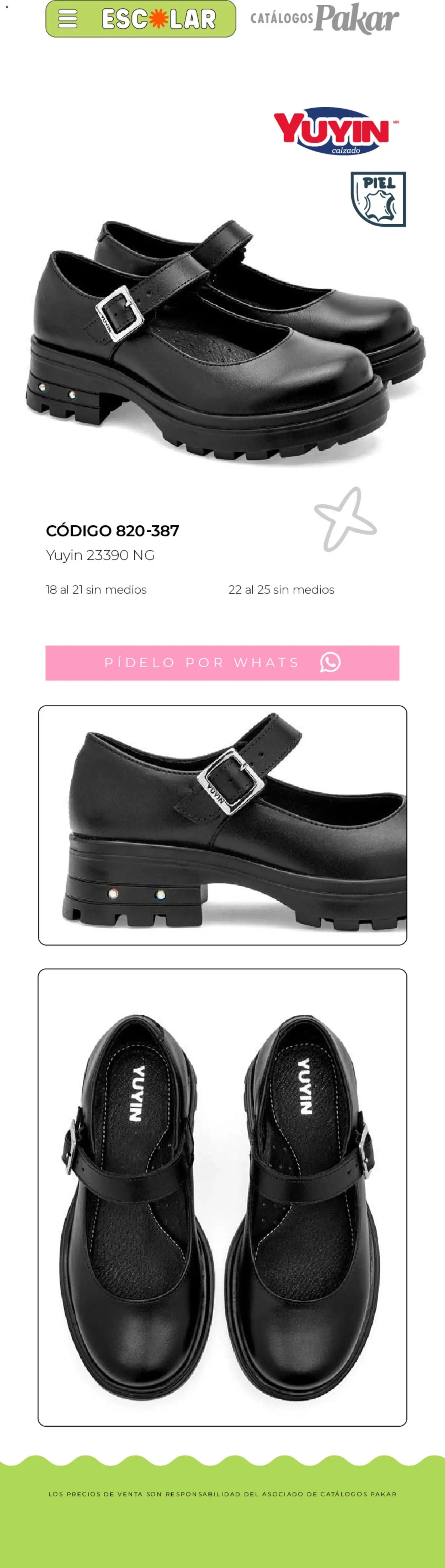SC Pakar oferta desde 09/07/2026 SC Pakar catálogo Escolar