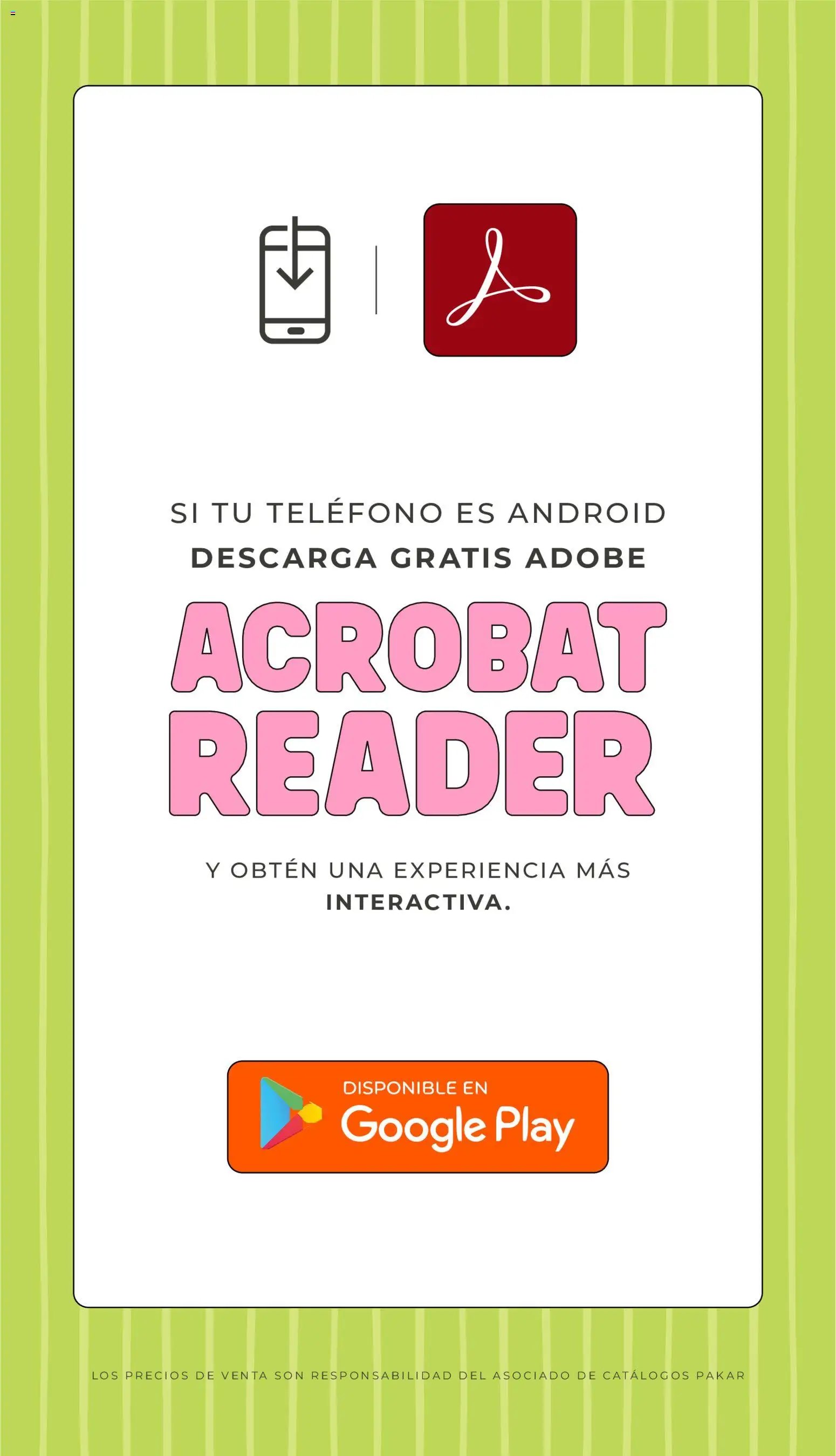 SC Pakar oferta desde 09/07/2026 SC Pakar catálogo Escolar