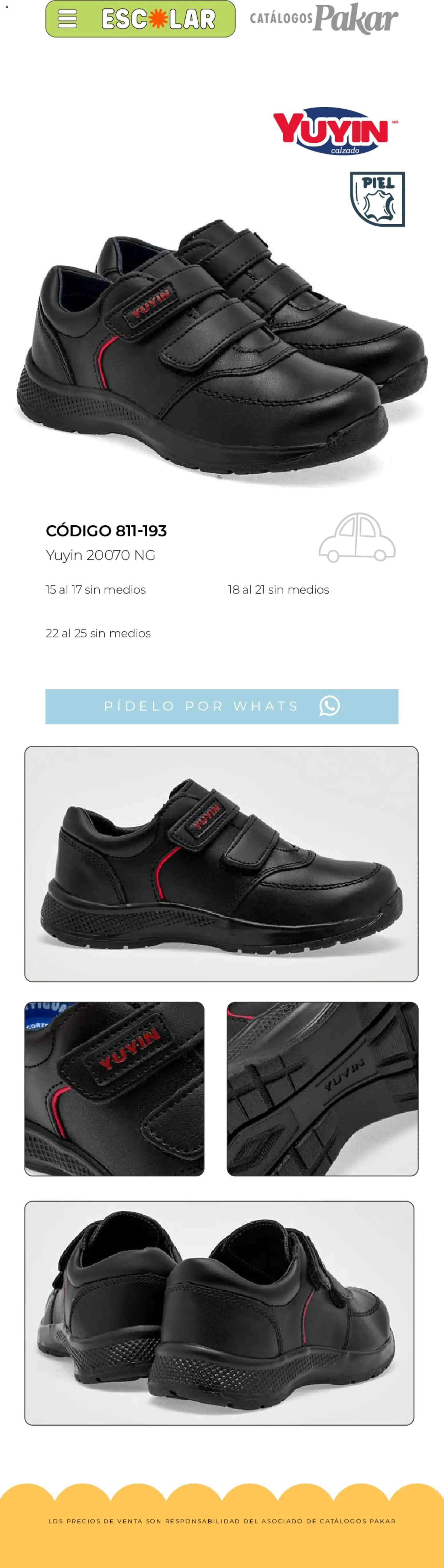SC Pakar oferta desde 09/07/2026 SC Pakar catálogo Escolar