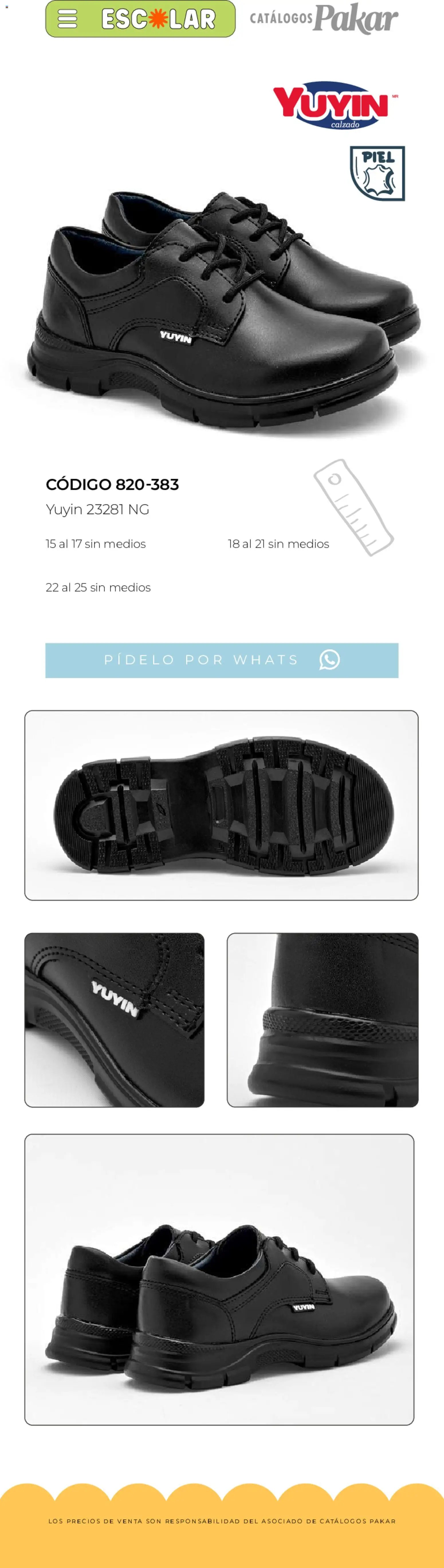 SC Pakar oferta desde 09/07/2026 SC Pakar catálogo Escolar