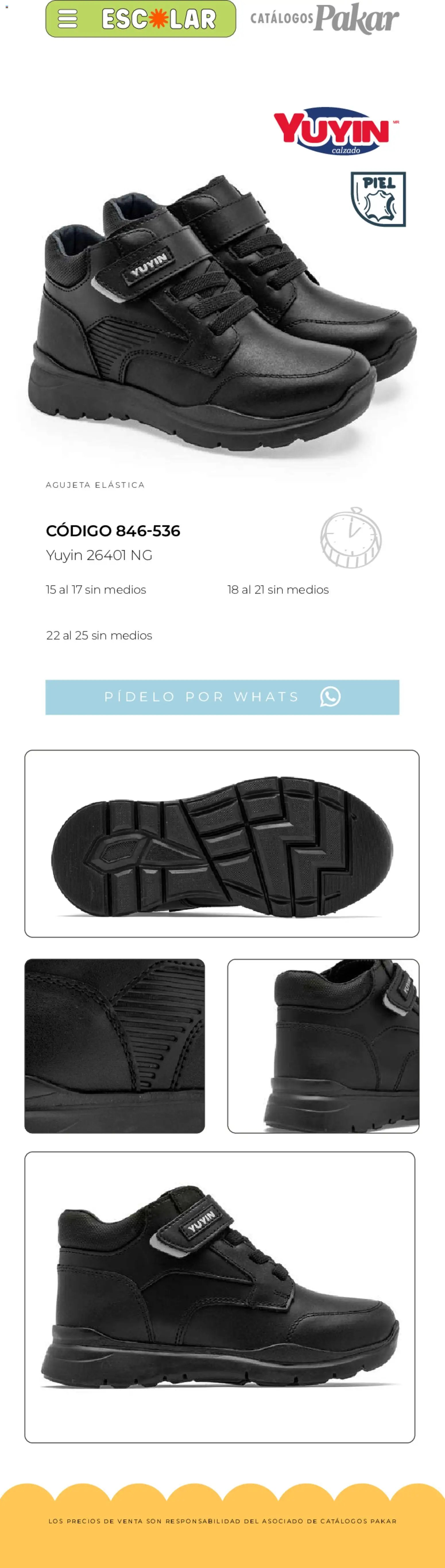 SC Pakar oferta desde 09/07/2026 SC Pakar catálogo Escolar
