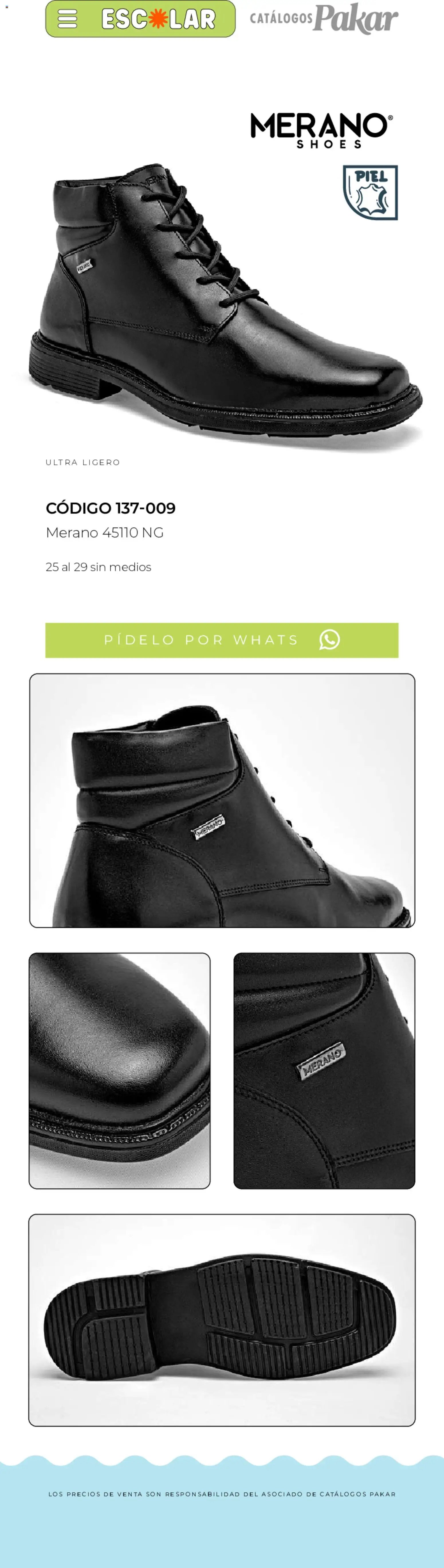 SC Pakar oferta desde 09/07/2026 SC Pakar catálogo Escolar