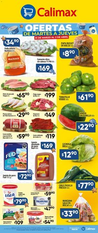 Calimax oferta desde 31/03/2026 Calimax folleto (2026-03-31 - 2026-04-02)