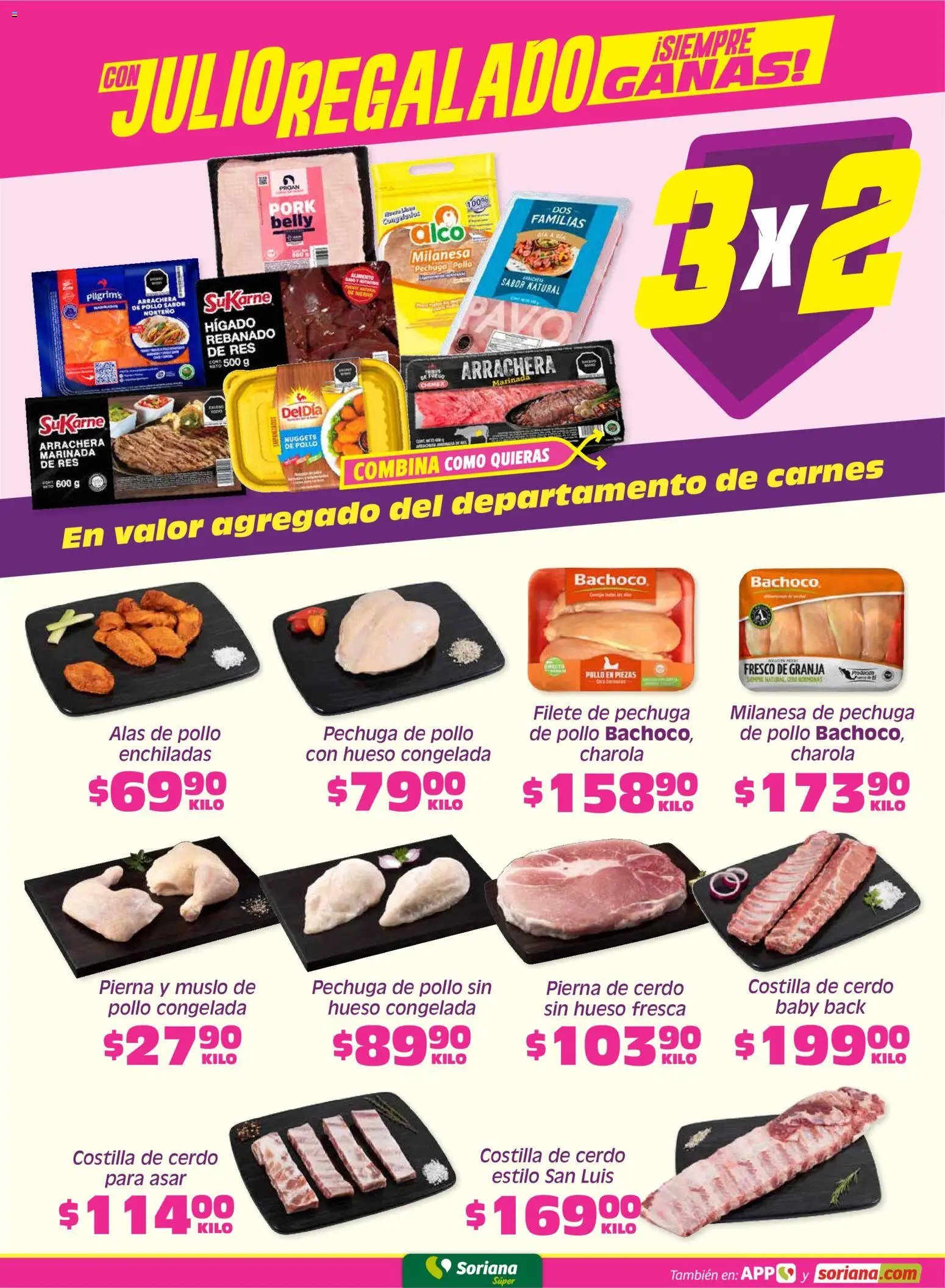 Soriana oferta desde 19/06/2026 Soriana Fin de Semana Súper: Tamaulipas (excepto Cd. Victoria y Tampico)