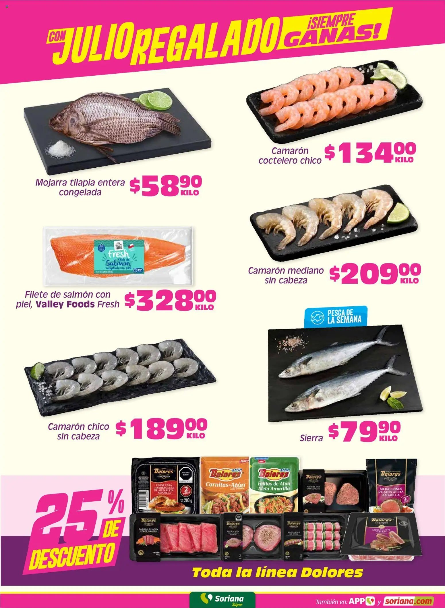 Soriana oferta desde 19/06/2026 Soriana Fin de Semana Súper: Tamaulipas (excepto Cd. Victoria y Tampico)