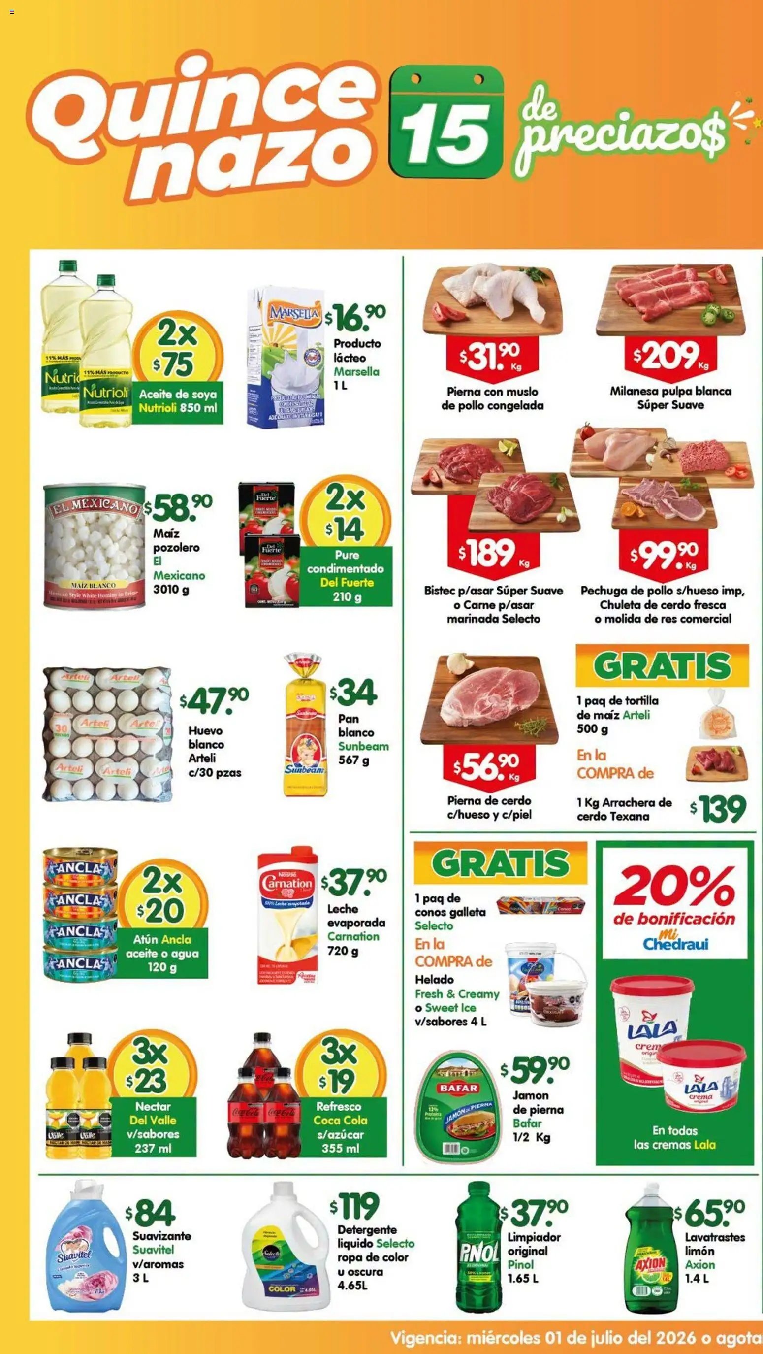 Arteli oferta desde 01/07/2026 Arteli folleto Valles