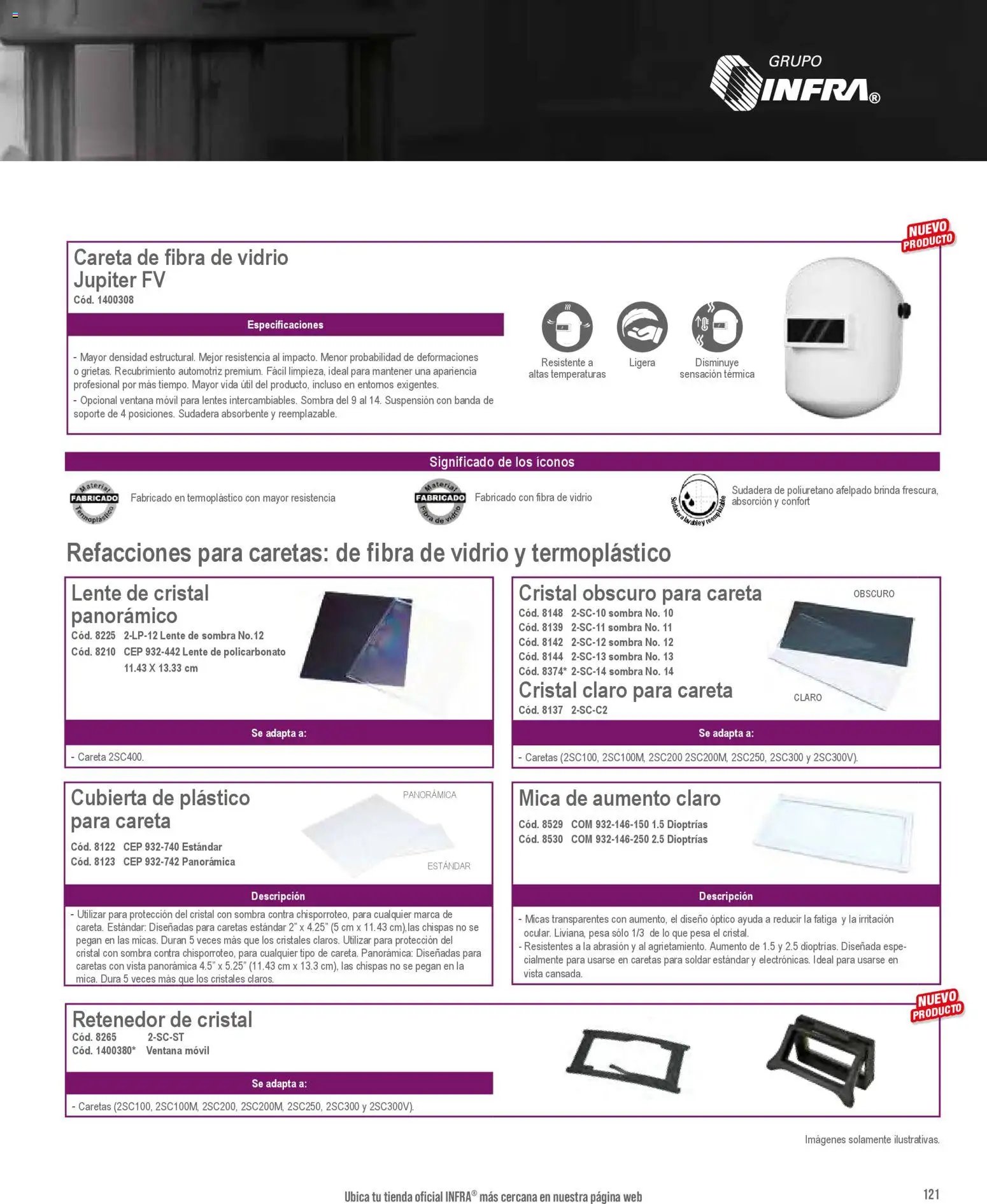 Infra oferta desde 01/01/2026 Catálogo