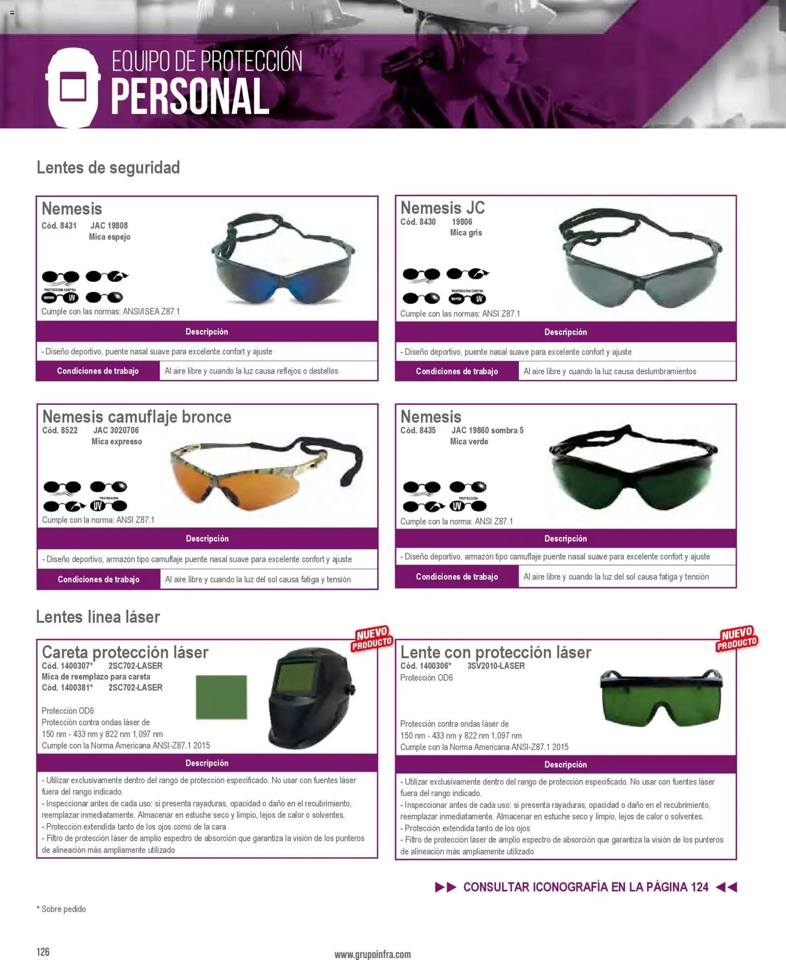Infra oferta desde 01/01/2026 Catálogo