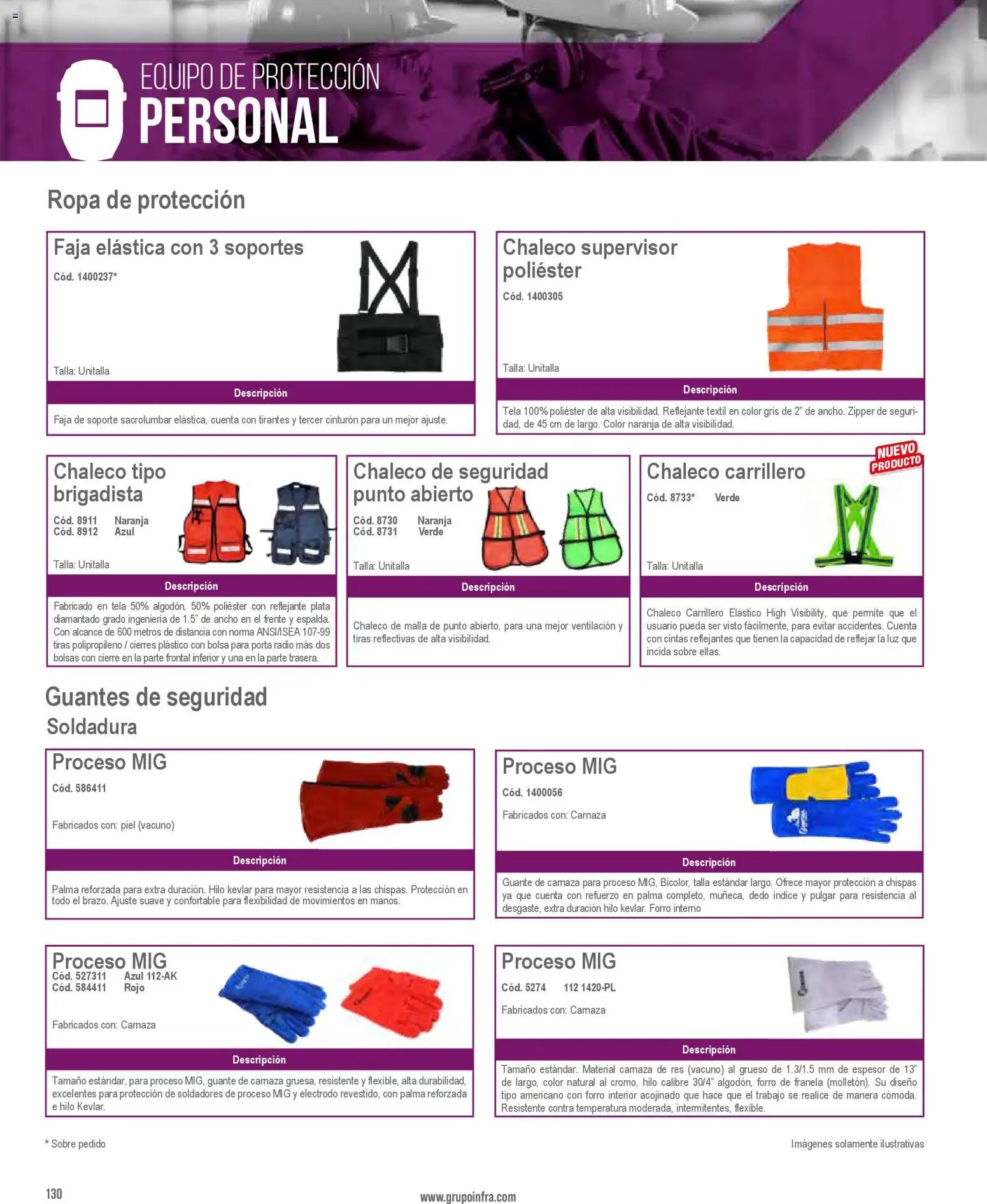 Infra oferta desde 01/01/2026 Catálogo