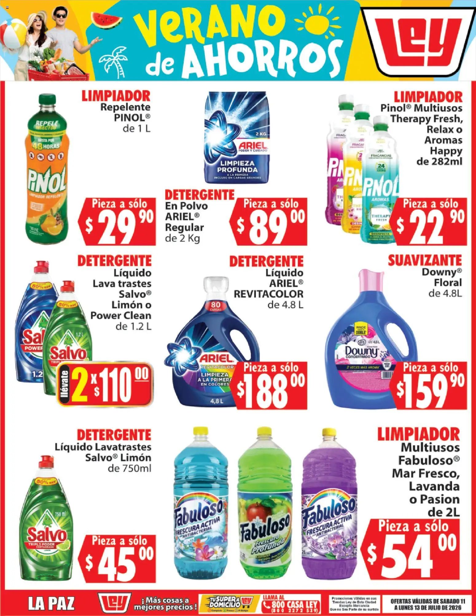 Casa Ley oferta desde 11/07/2026 Casa Ley folleto Verano de ahorros