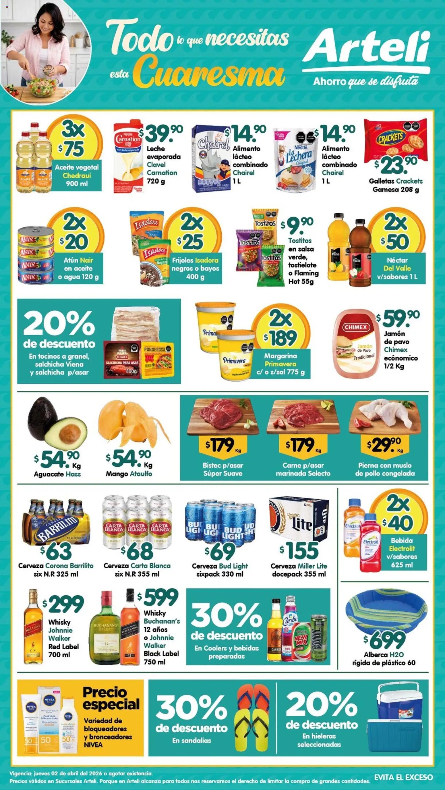 Arteli oferta desde 02/04/2026 Arteli folleto Valles (2026-04-02 - 2026-04-02)
