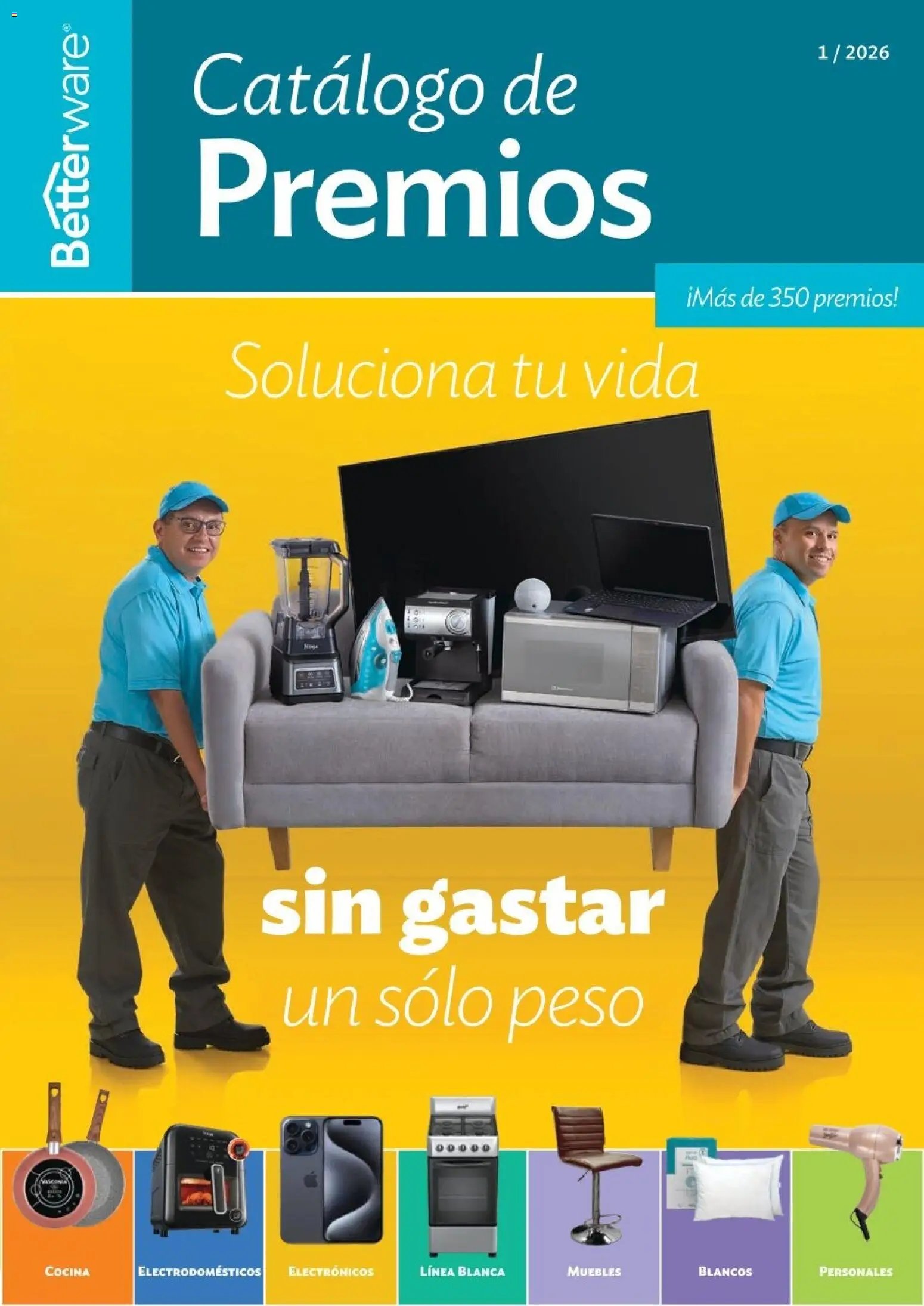 Betterware oferta desde 05/01/2026 Betterware Catálogo de Premios