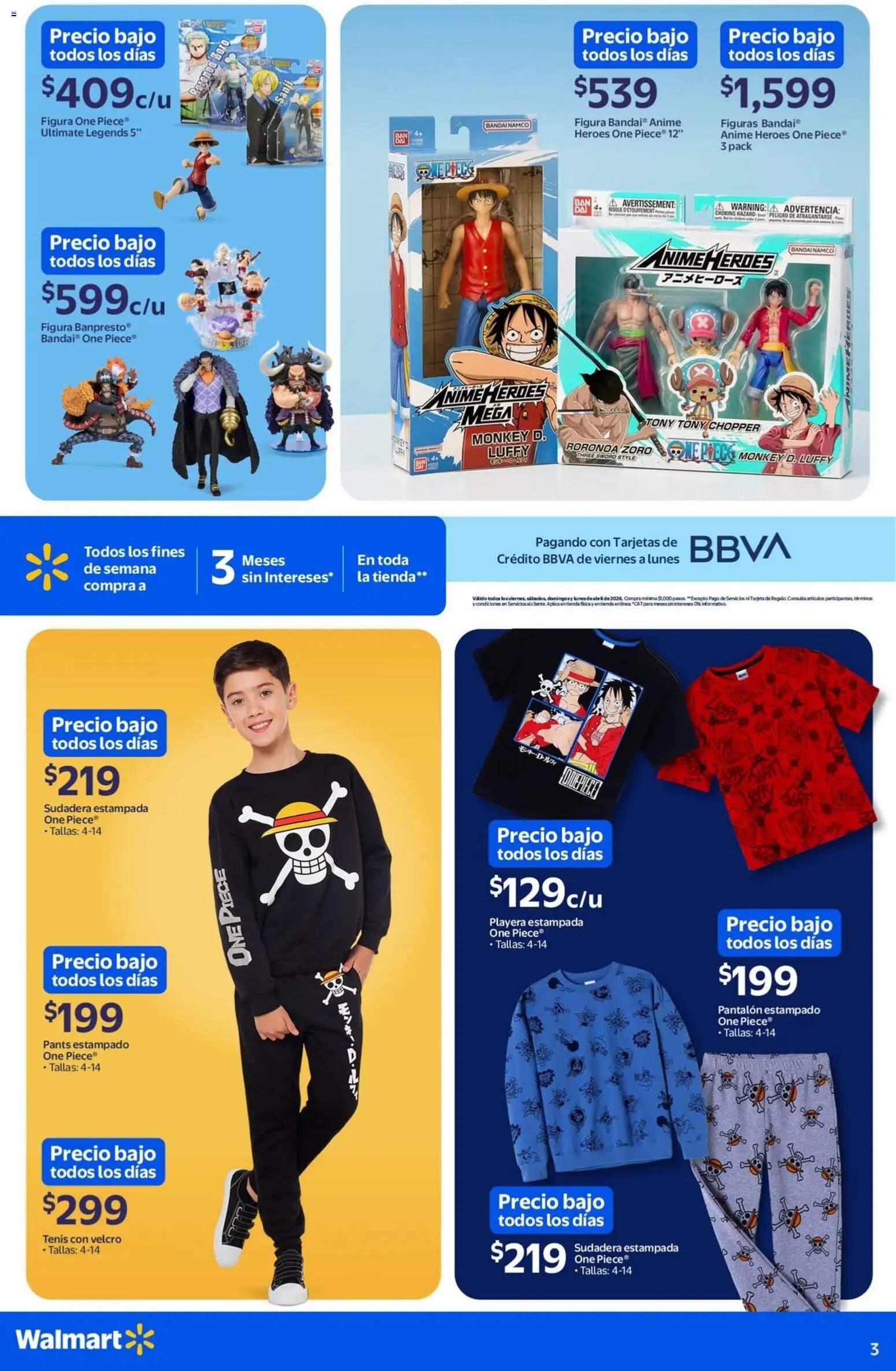 Walmart oferta desde 23/04/2026 Walmart folleto Precios bajos (2026-04-23 - 2026-05-16)