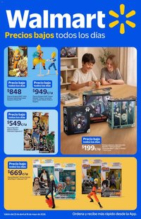 Walmart oferta desde 23/04/2026 Walmart folleto Precios bajos (2026-04-23 - 2026-05-16)