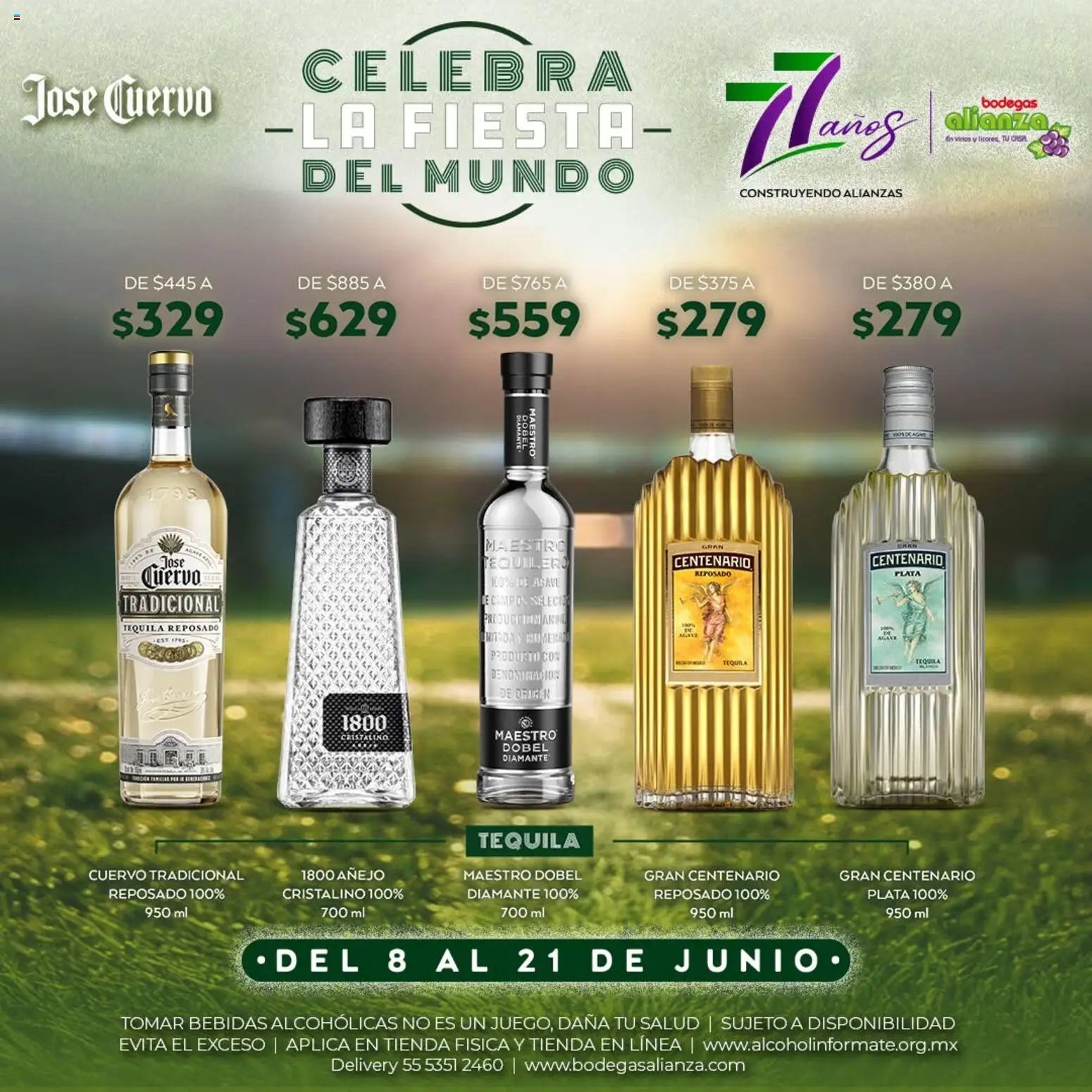 Bodegas Alianza oferta desde 08/06/2026 Bodegas Alianza catálogo Celebra la fiesta del mundo