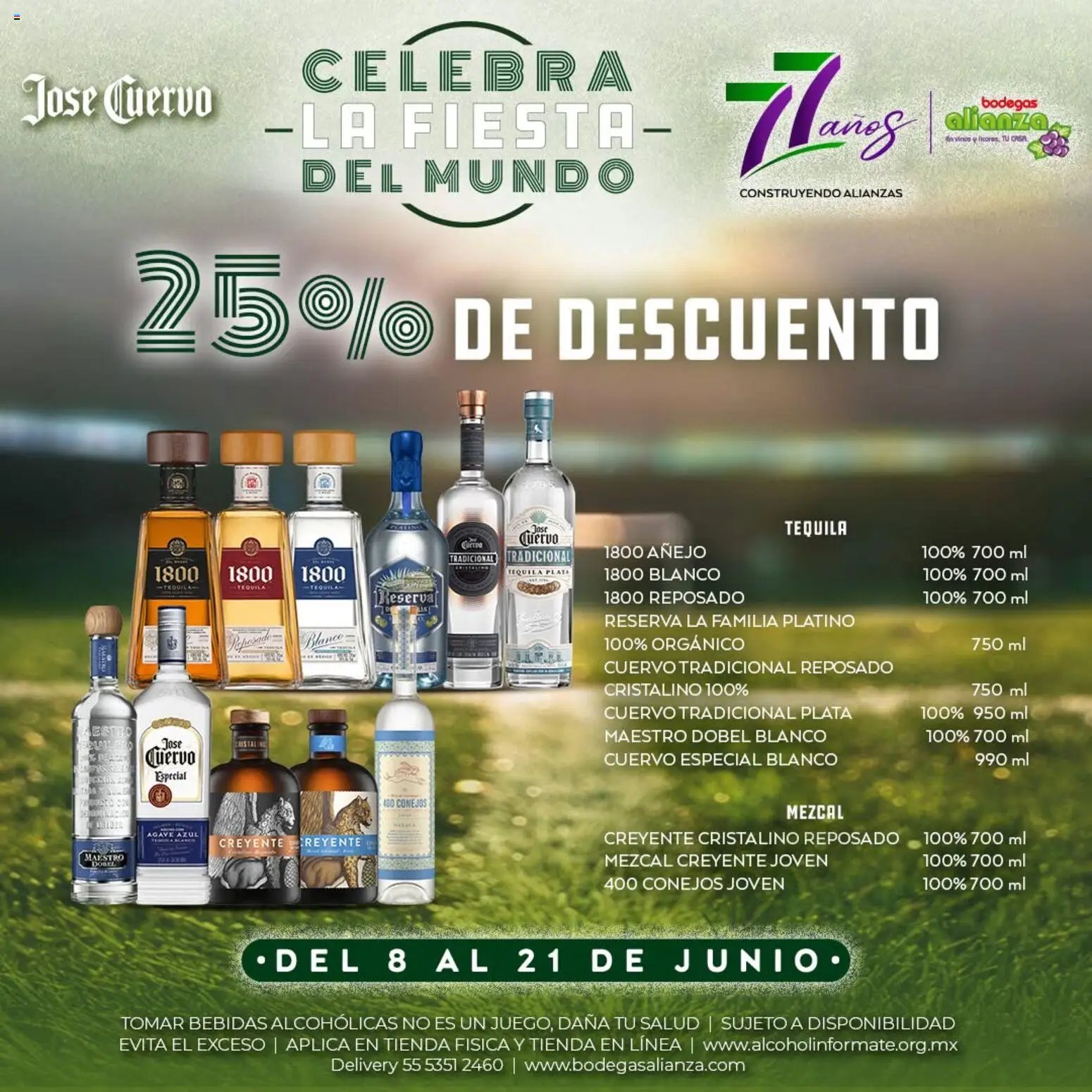 Bodegas Alianza oferta desde 08/06/2026 Bodegas Alianza catálogo Celebra la fiesta del mundo