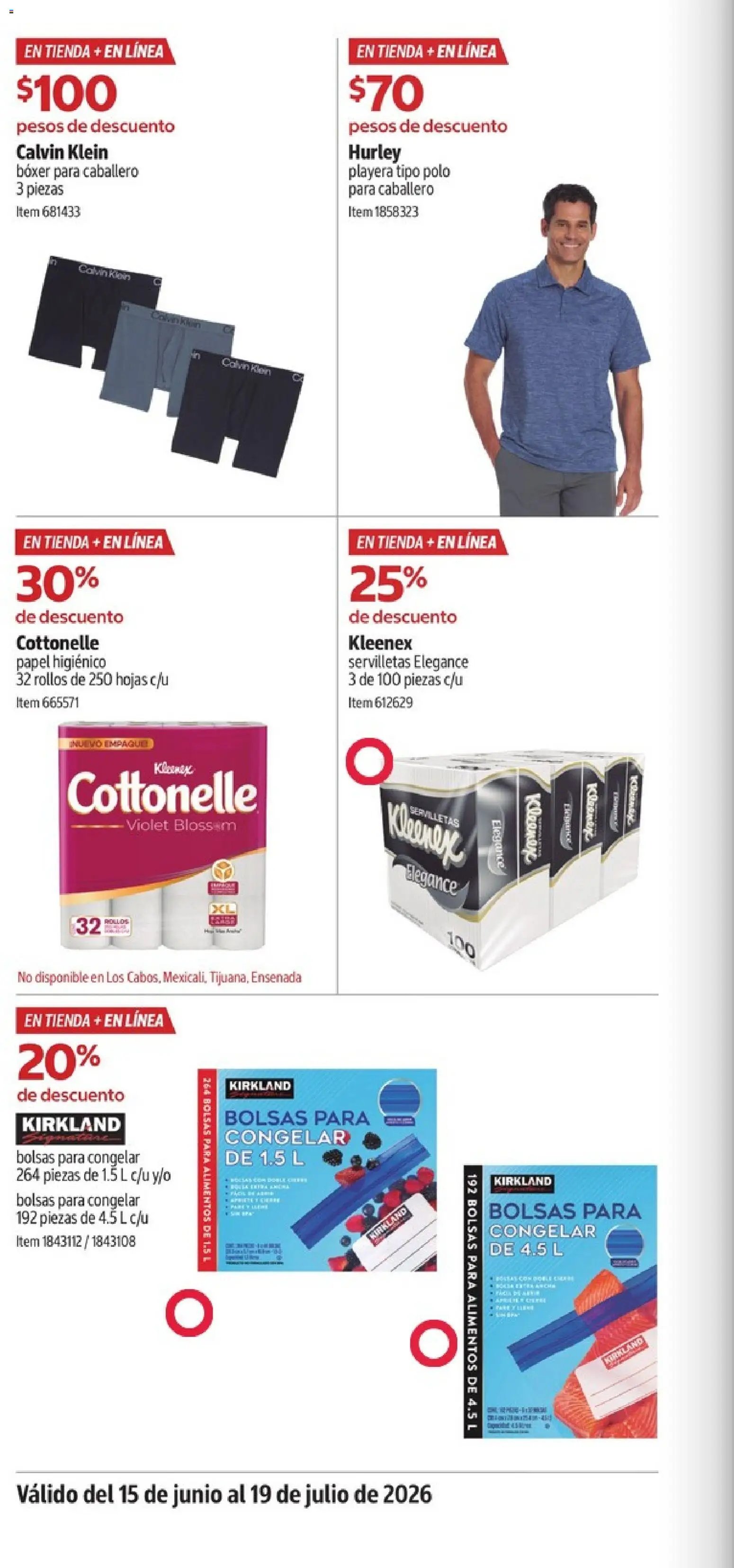 Costco oferta desde 15/06/2026 Costco catálogo Descuentos exclusivos