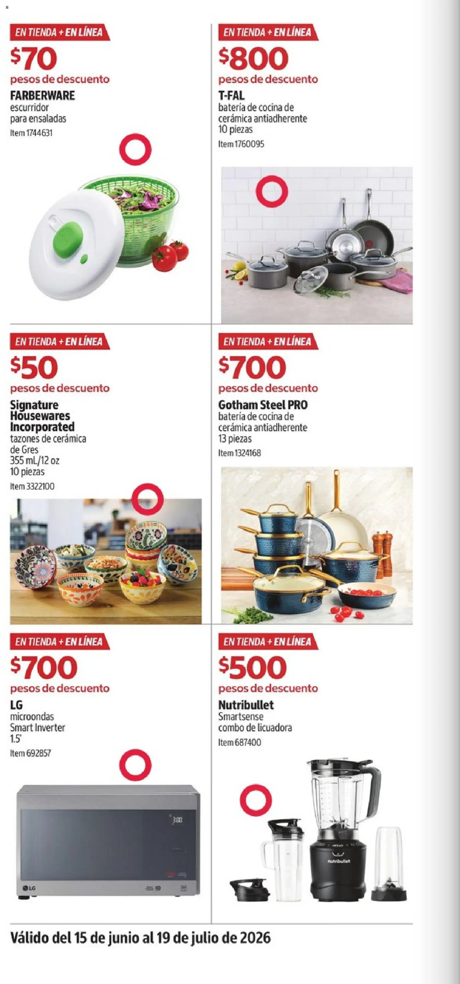 Costco oferta desde 15/06/2026 Costco catálogo Descuentos exclusivos
