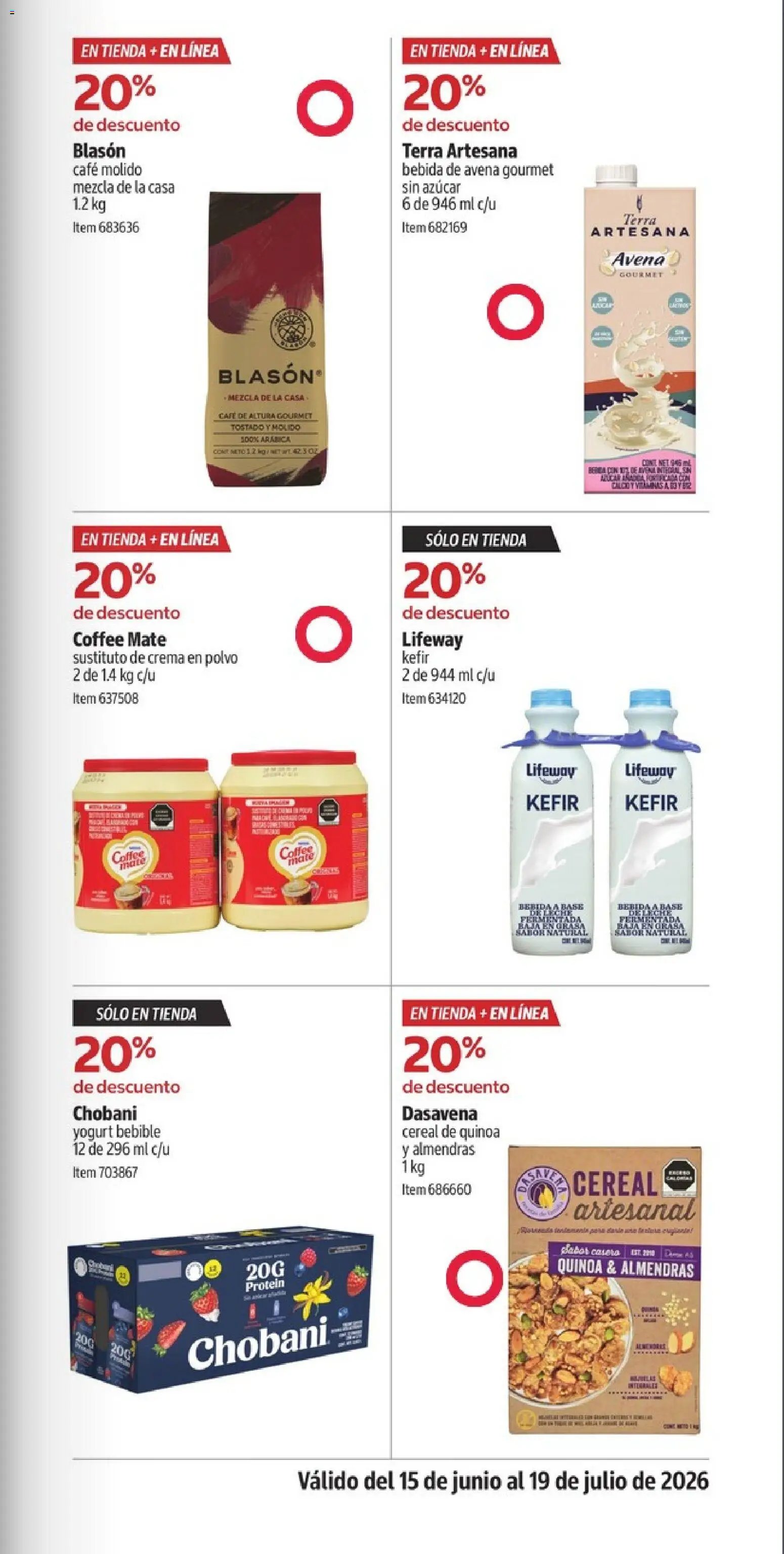 Costco oferta desde 15/06/2026 Costco catálogo Descuentos exclusivos