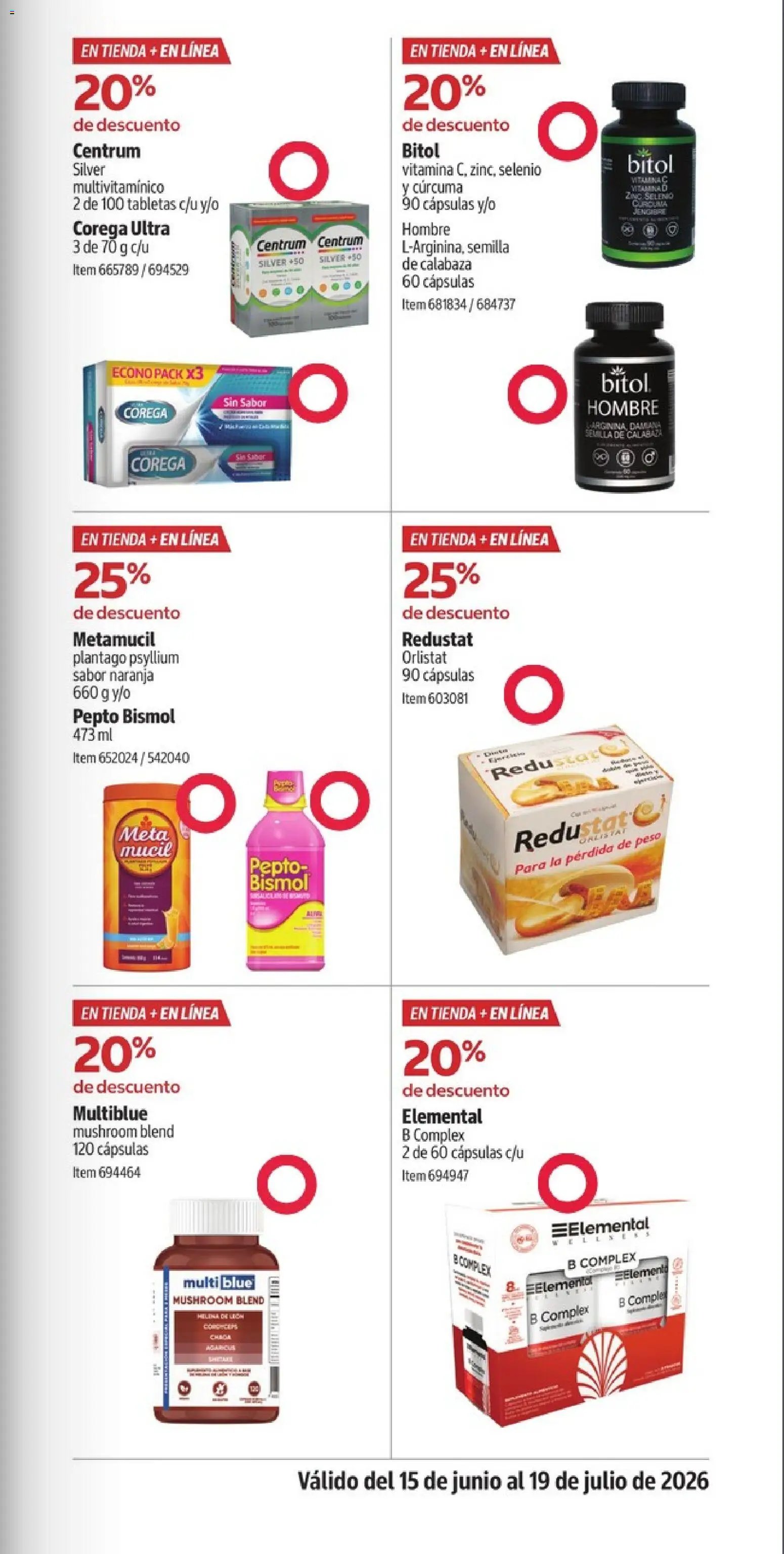 Costco oferta desde 15/06/2026 Costco catálogo Descuentos exclusivos