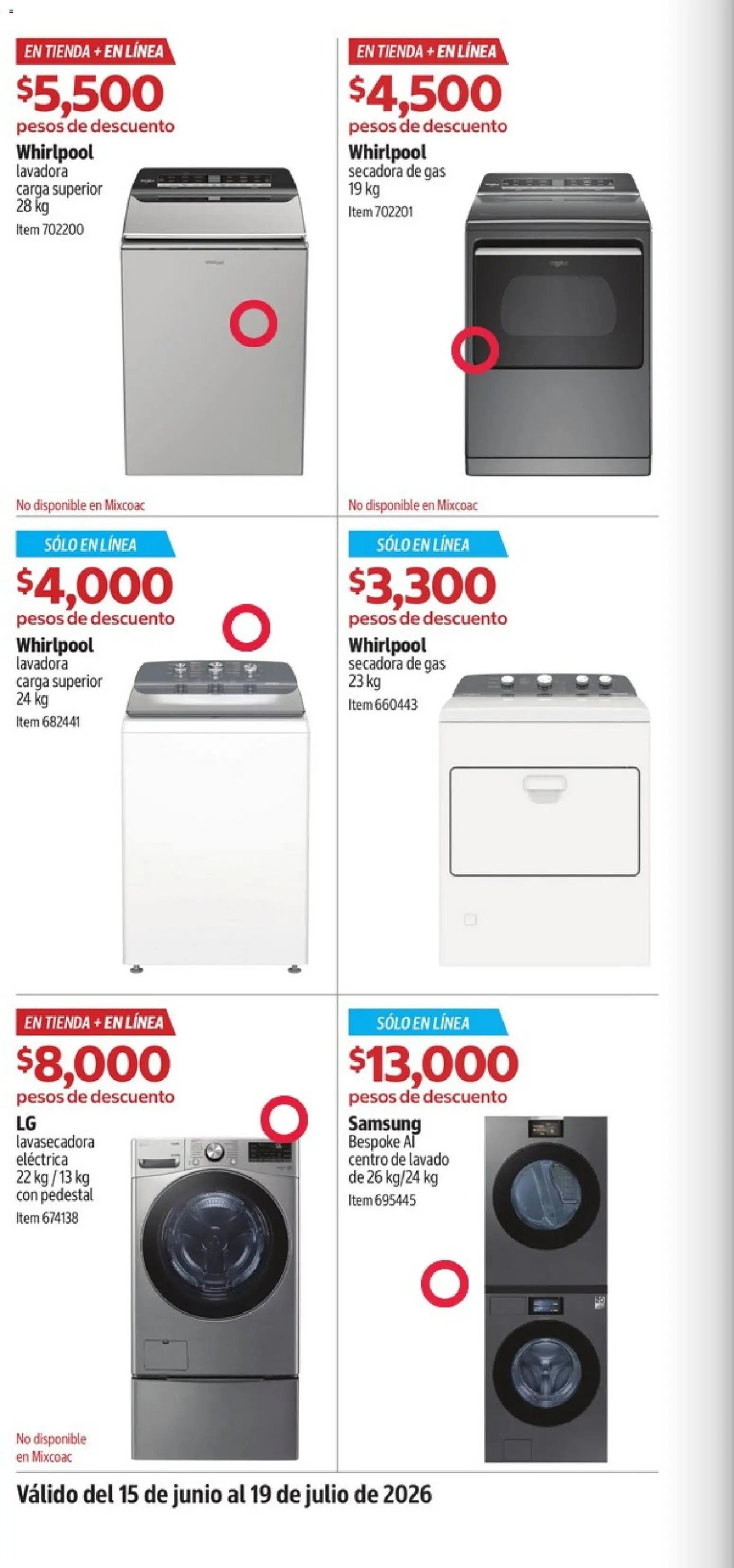 Costco oferta desde 15/06/2026 Costco catálogo Descuentos exclusivos