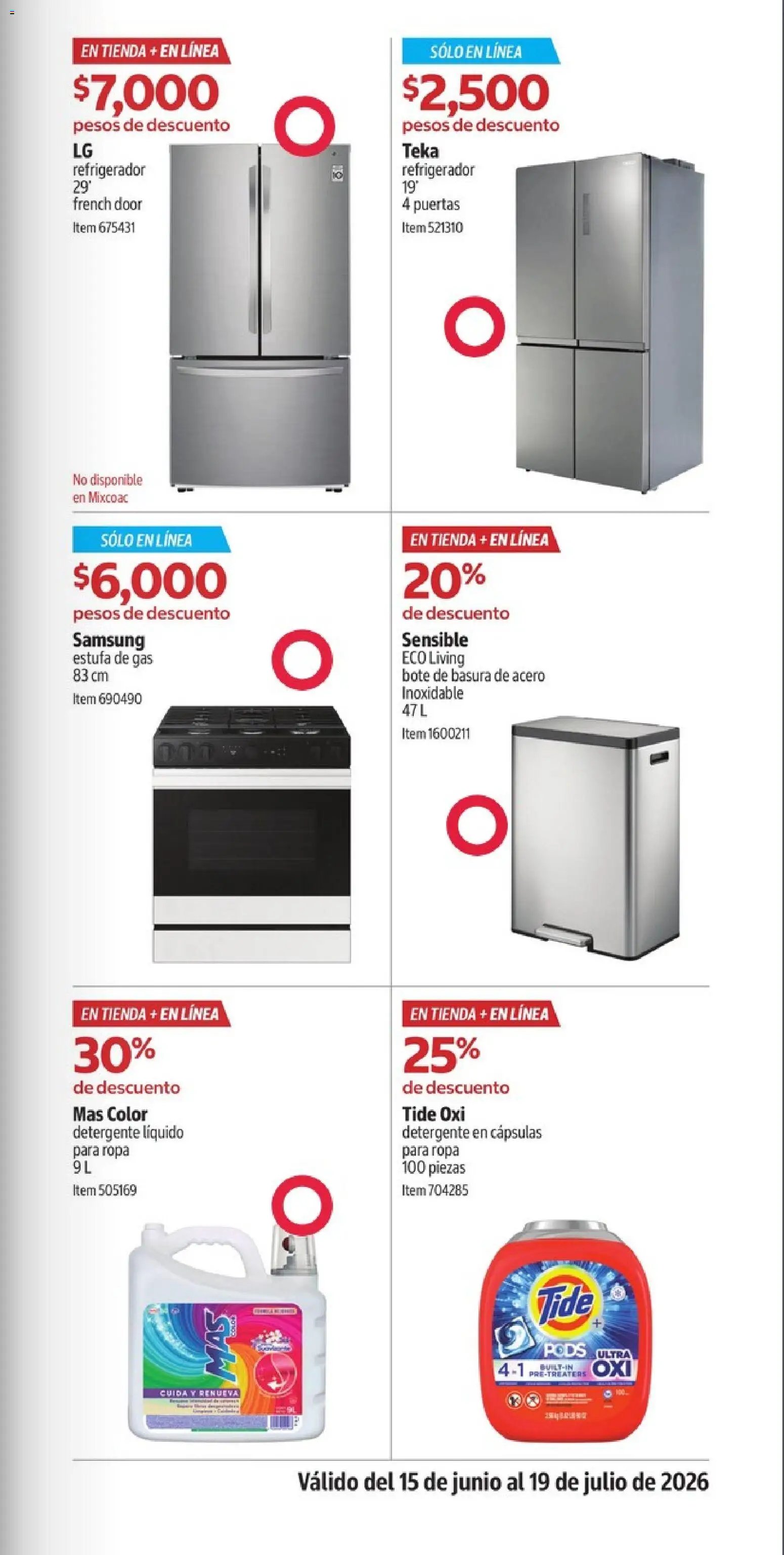 Costco oferta desde 15/06/2026 Costco catálogo Descuentos exclusivos