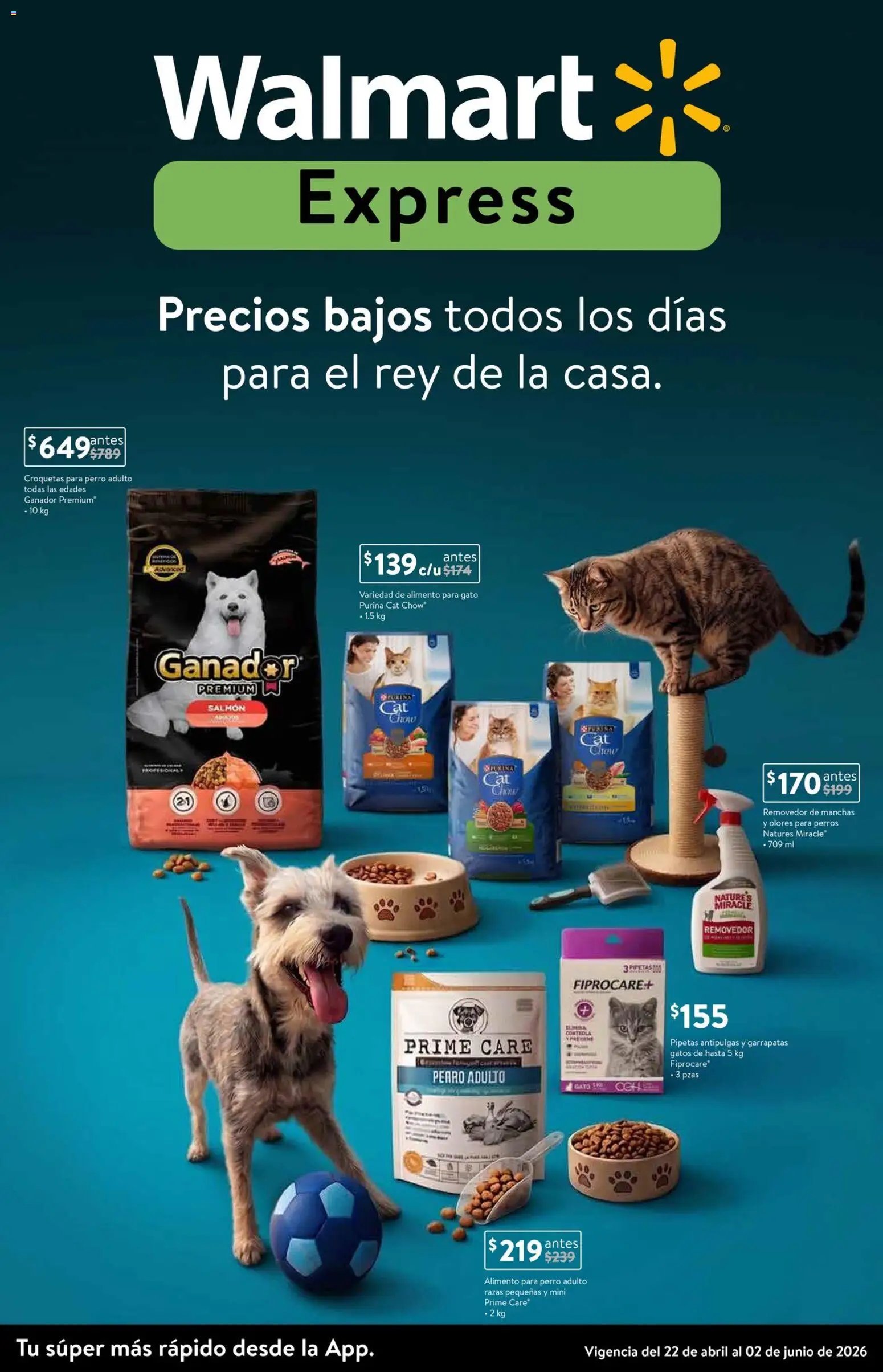 Walmart Express oferta desde 22/04/2026 Walmart Express folleto Precios bajos  (2026-04-22 - 2026-06-02)