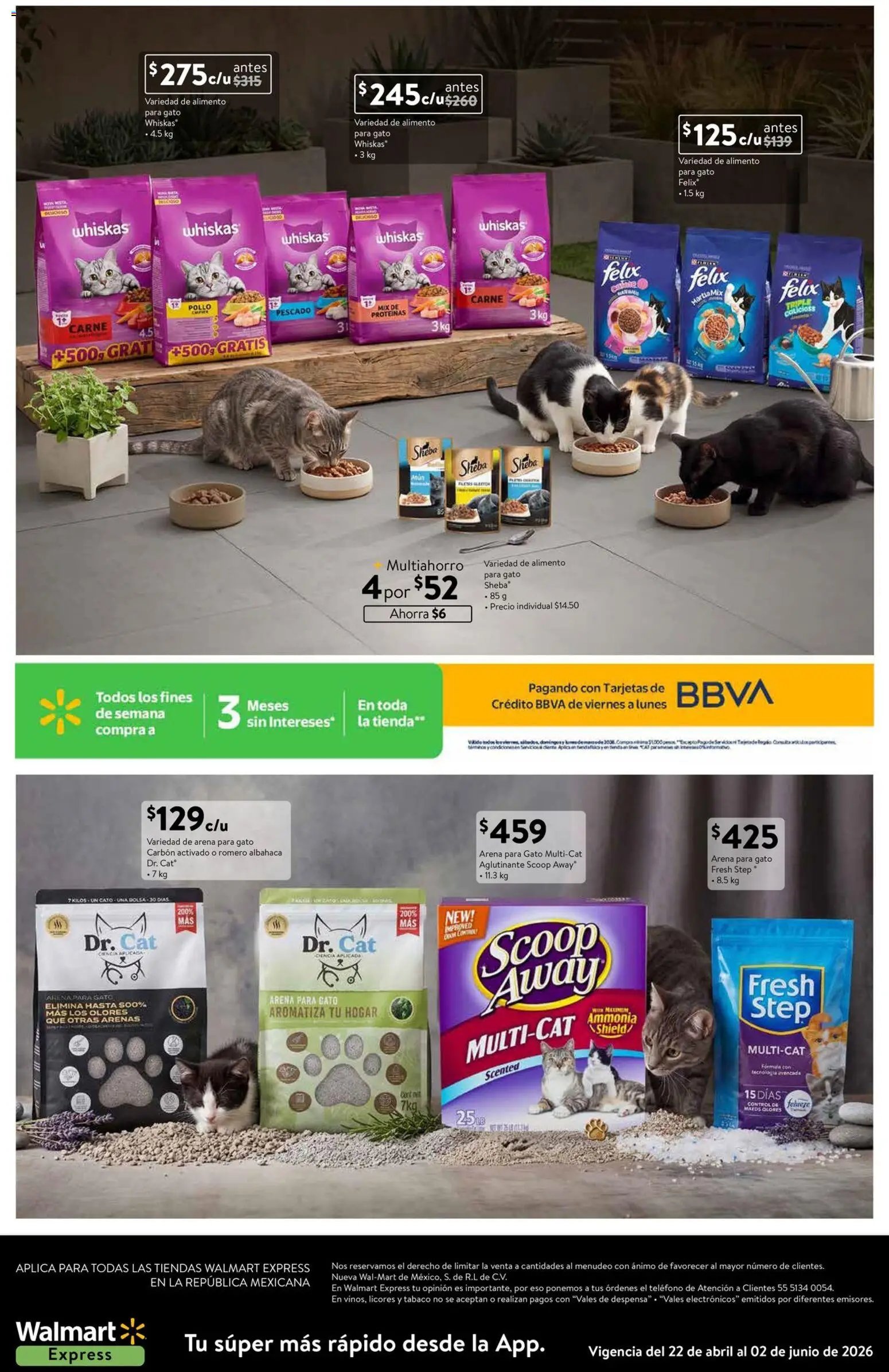 Walmart Express oferta desde 22/04/2026 Walmart Express folleto Precios bajos  (2026-04-22 - 2026-06-02)