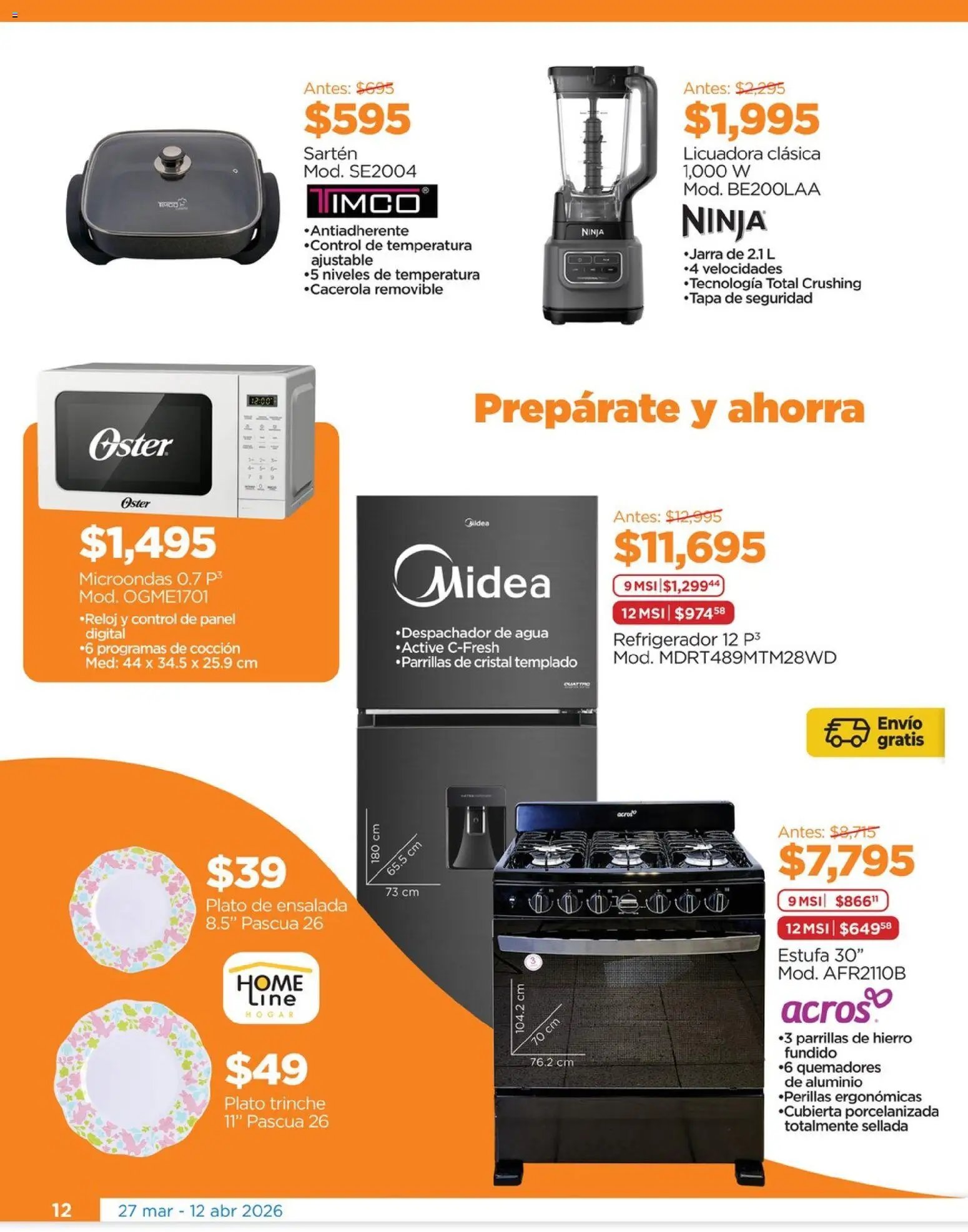 Chedraui oferta desde 27/03/2026 Chedraui folleto Vacaciones inolvidables (2026-03-27 - 2026-04-12)