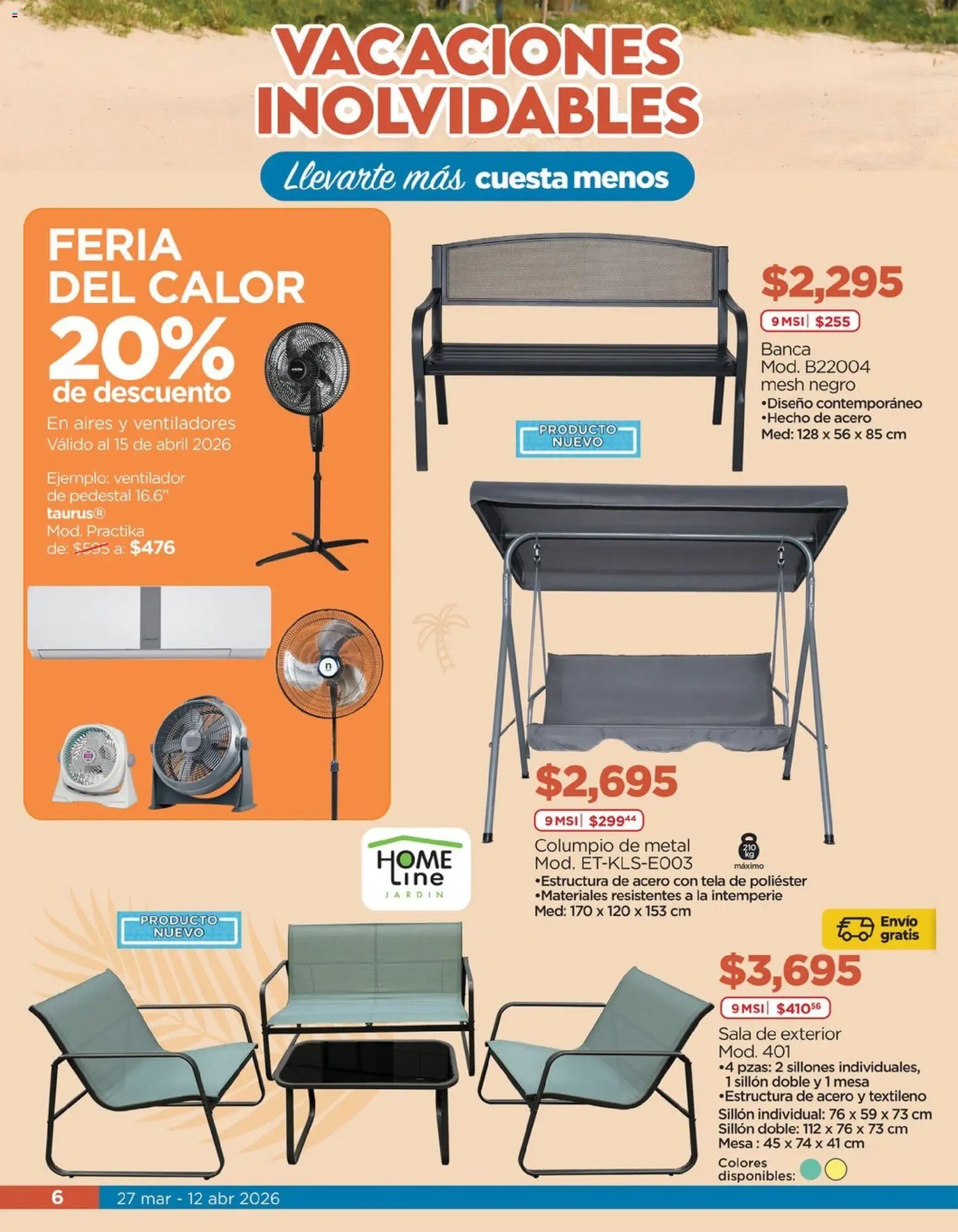 Chedraui oferta desde 27/03/2026 Chedraui folleto Vacaciones inolvidables (2026-03-27 - 2026-04-12)