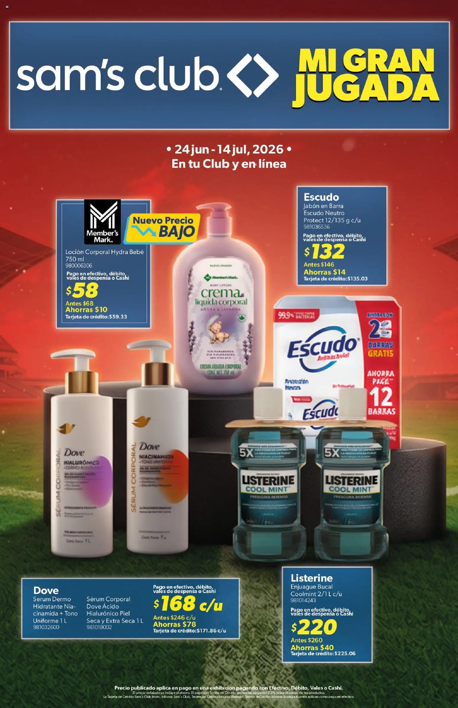 Sam's Club oferta desde 24/06/2026 Sam's Club catálogo
