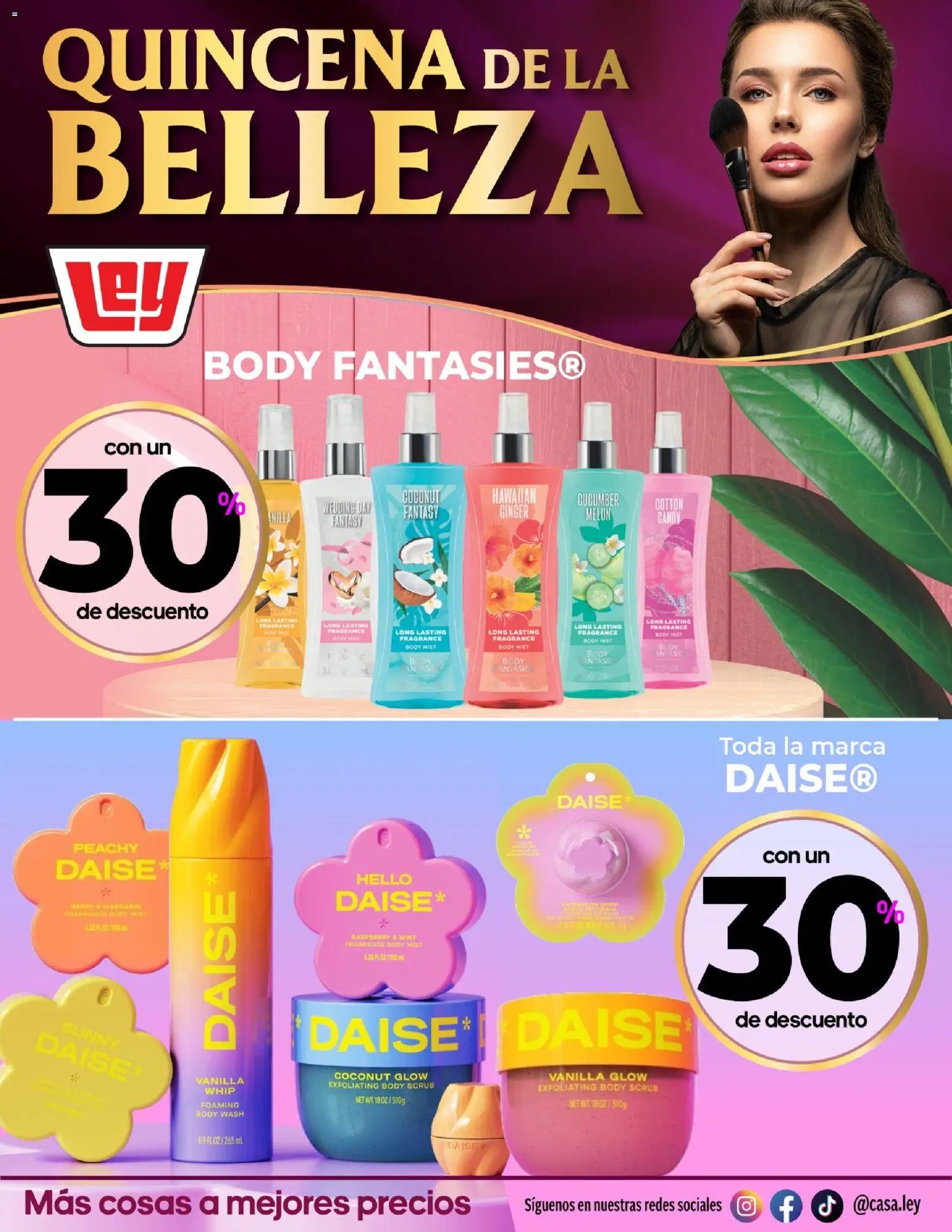 Casa Ley oferta desde 15/07/2026 Casa Ley folleto Quincena de la Belleza