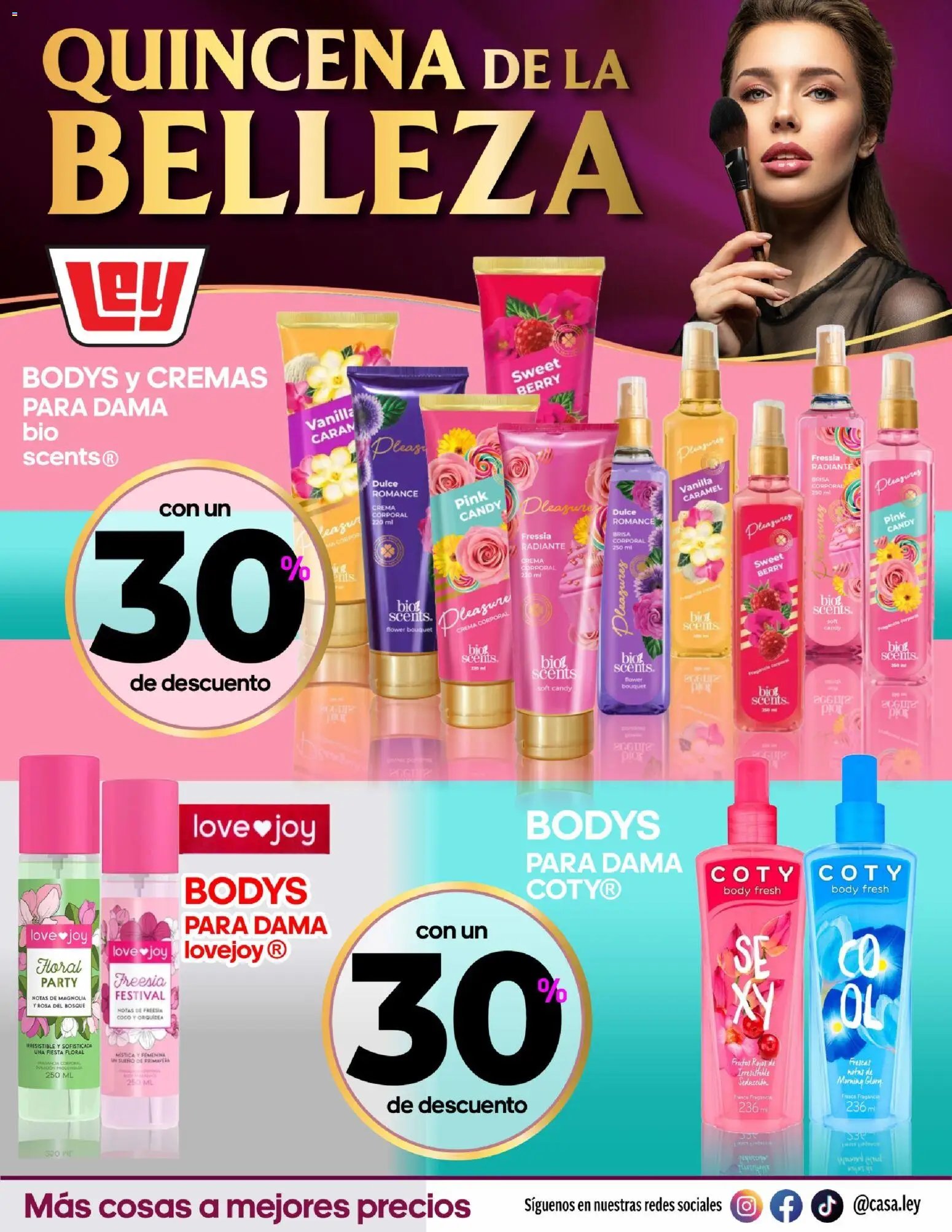 Casa Ley oferta desde 15/07/2026 Casa Ley folleto Quincena de la Belleza