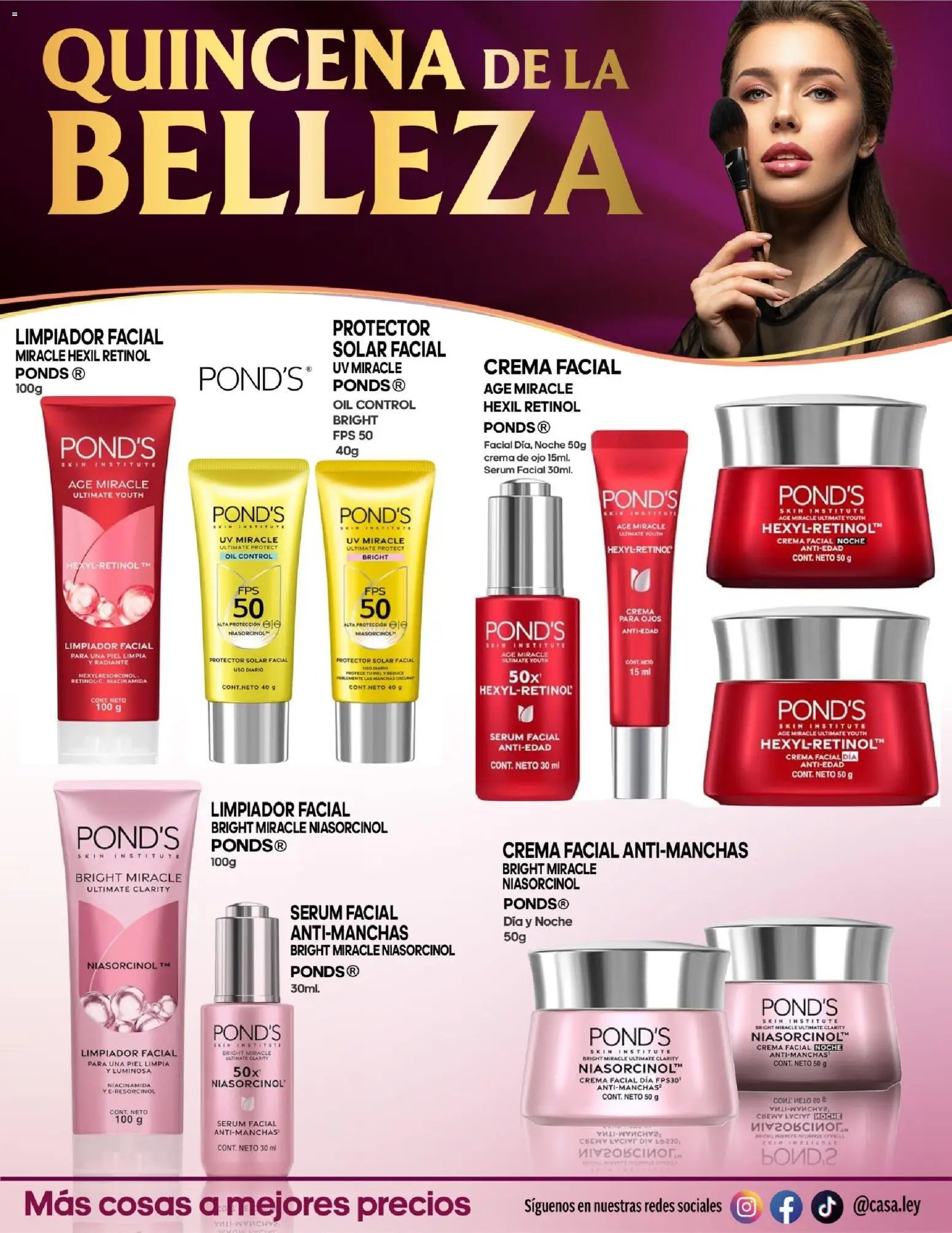 Casa Ley oferta desde 15/07/2026 Casa Ley folleto Quincena de la Belleza