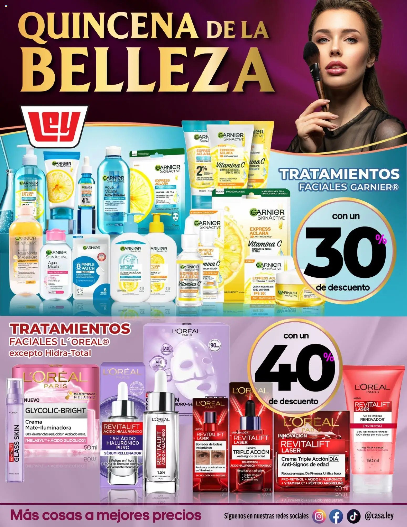 Casa Ley oferta desde 15/07/2026 Casa Ley folleto Quincena de la Belleza