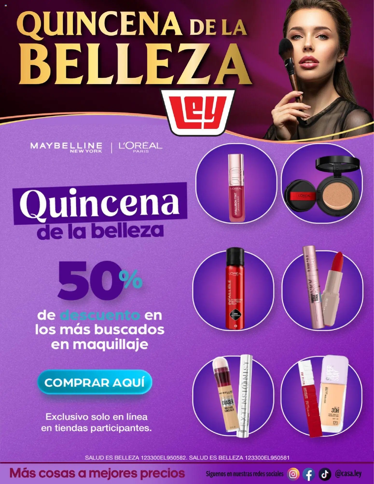 Casa Ley oferta desde 15/07/2026 Casa Ley folleto Quincena de la Belleza