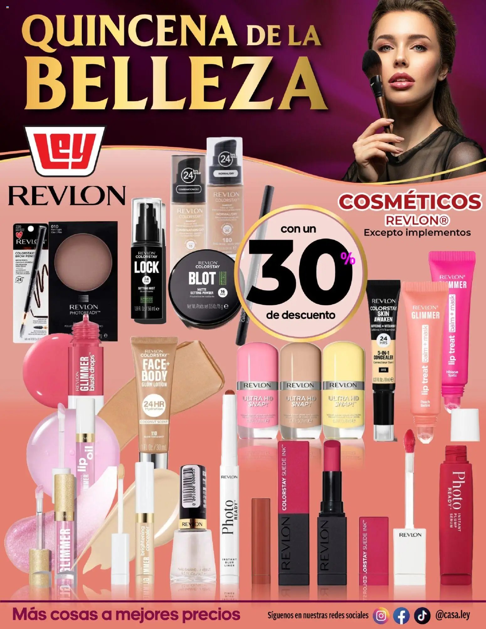 Casa Ley oferta desde 15/07/2026 Casa Ley folleto Quincena de la Belleza