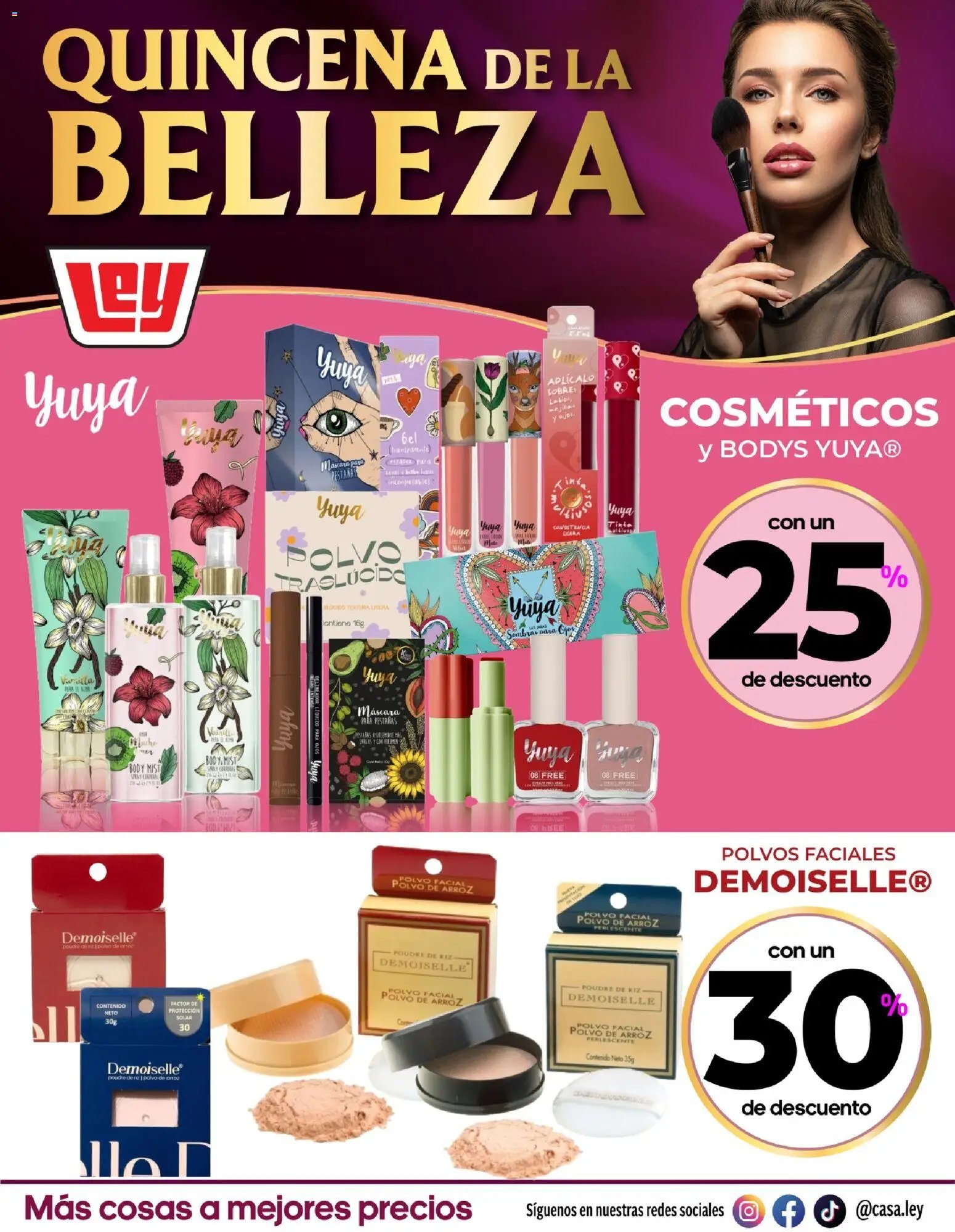 Casa Ley oferta desde 15/07/2026 Casa Ley folleto Quincena de la Belleza