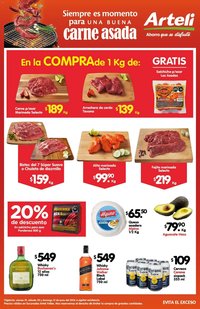 Arteli oferta desde 19/06/2026 Arteli folleto Carne Valles