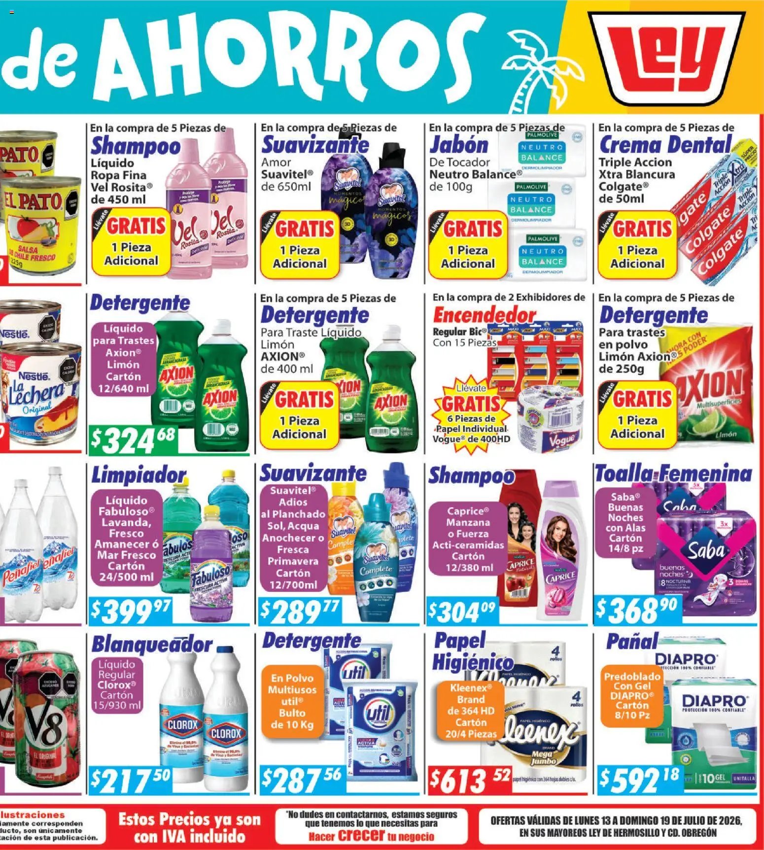 Casa Ley oferta desde 13/07/2026 Casa Ley folleto Hermosillo