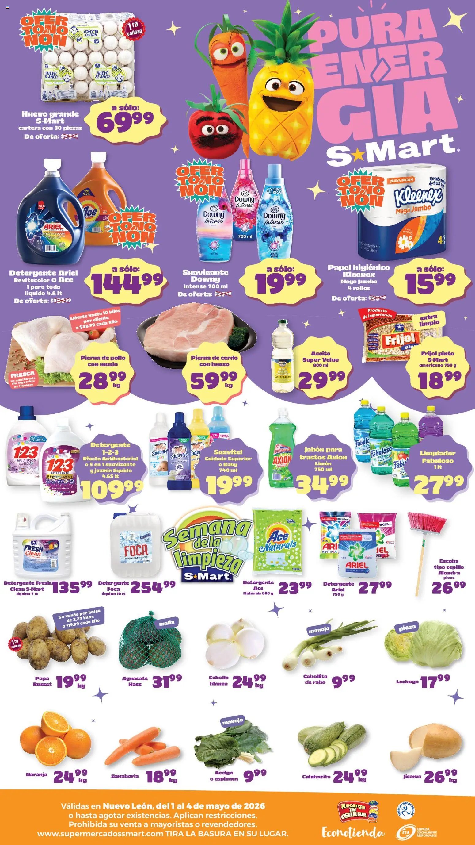 S-Mart oferta desde 01/05/2026 S-Mart folleto Monterrey (2026-05-01 - 2026-05-04)