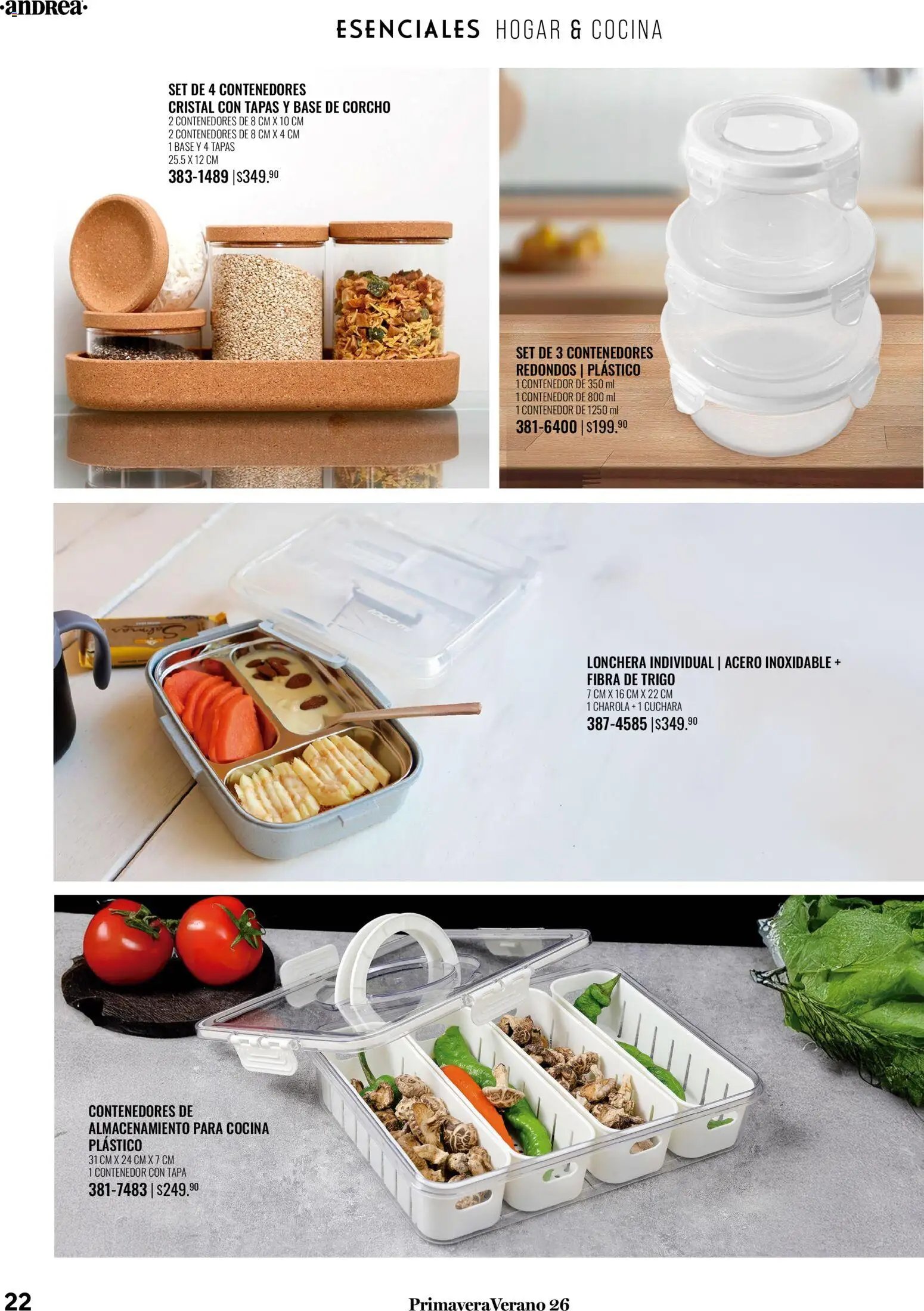 Andrea oferta desde 25/01/2026 Catálogo Tu hogar esta primavera