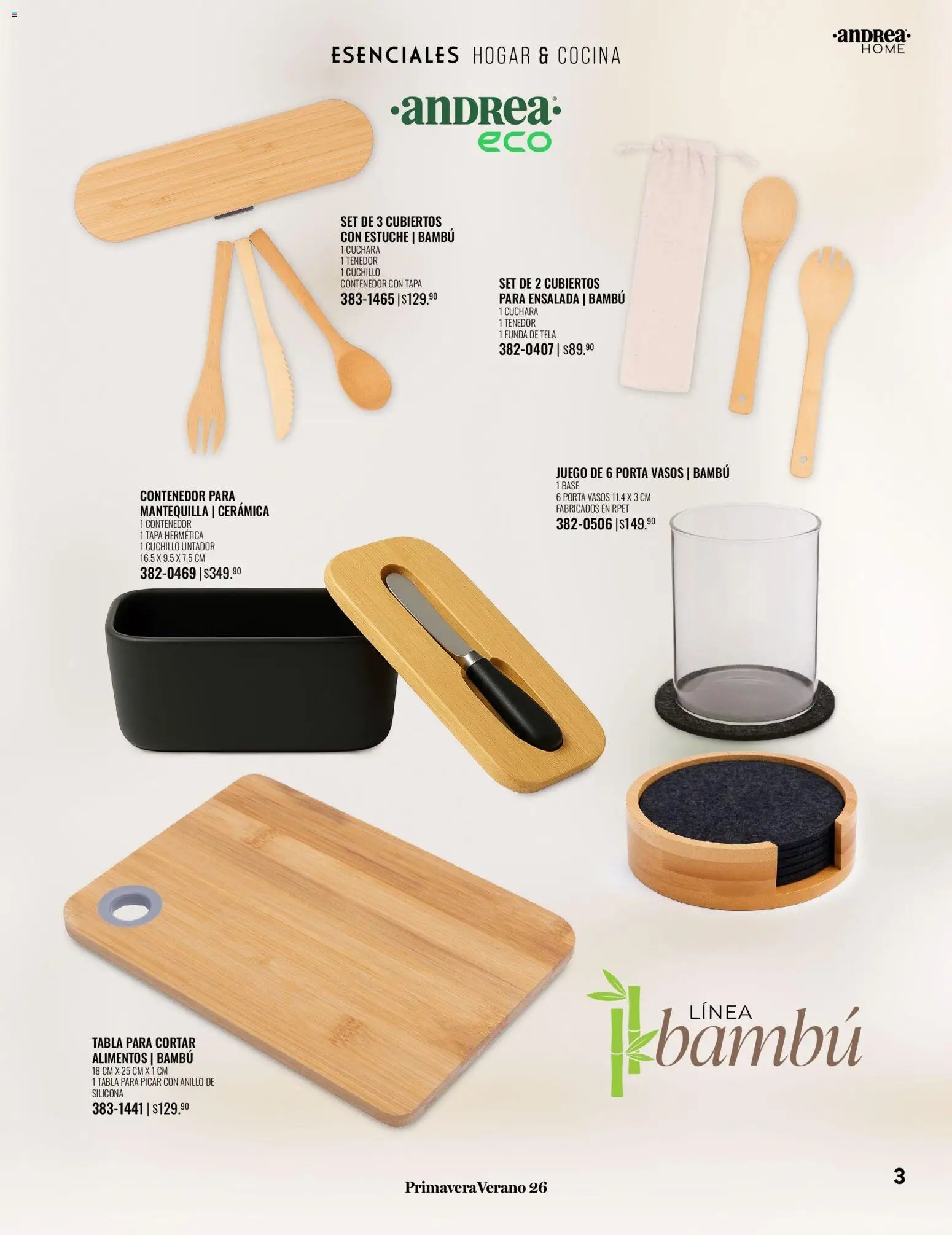 Andrea oferta desde 25/01/2026 Catálogo Tu hogar esta primavera
