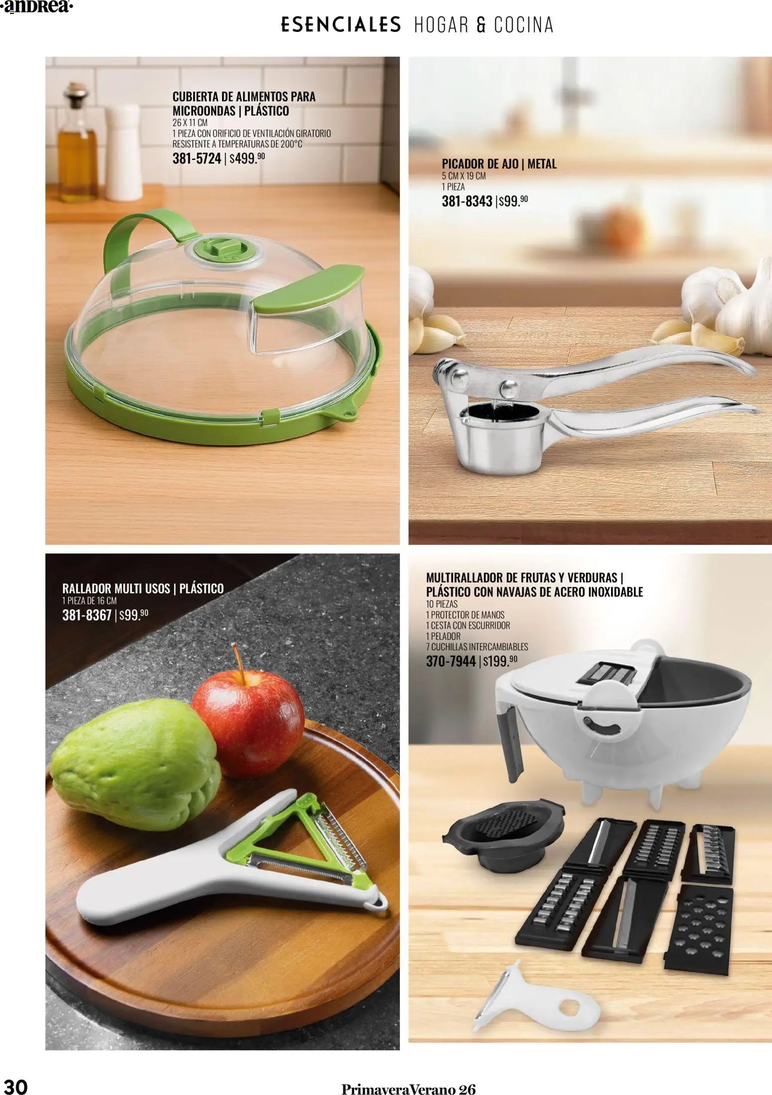 Andrea oferta desde 25/01/2026 Catálogo Tu hogar esta primavera