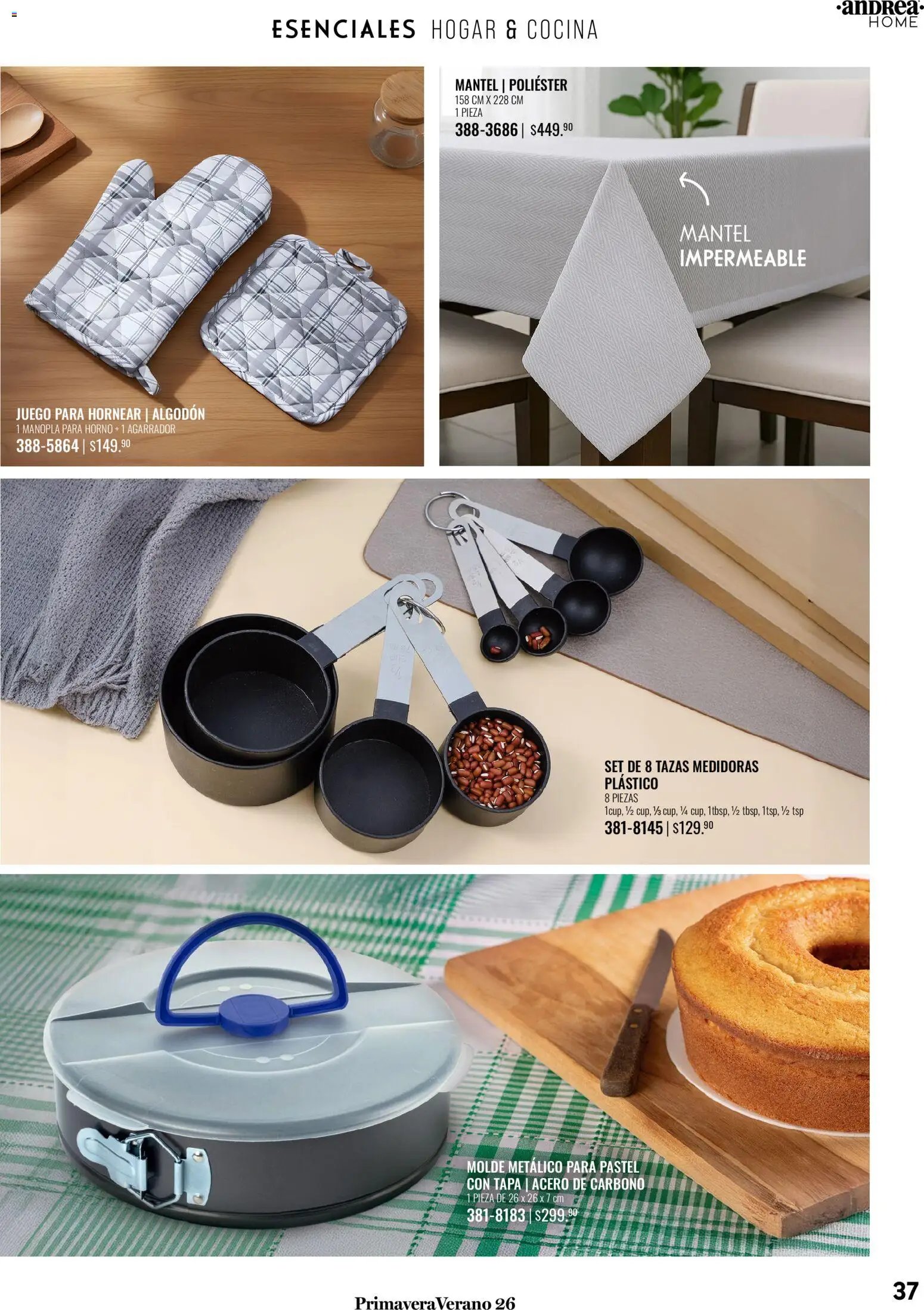 Andrea oferta desde 25/01/2026 Catálogo Tu hogar esta primavera