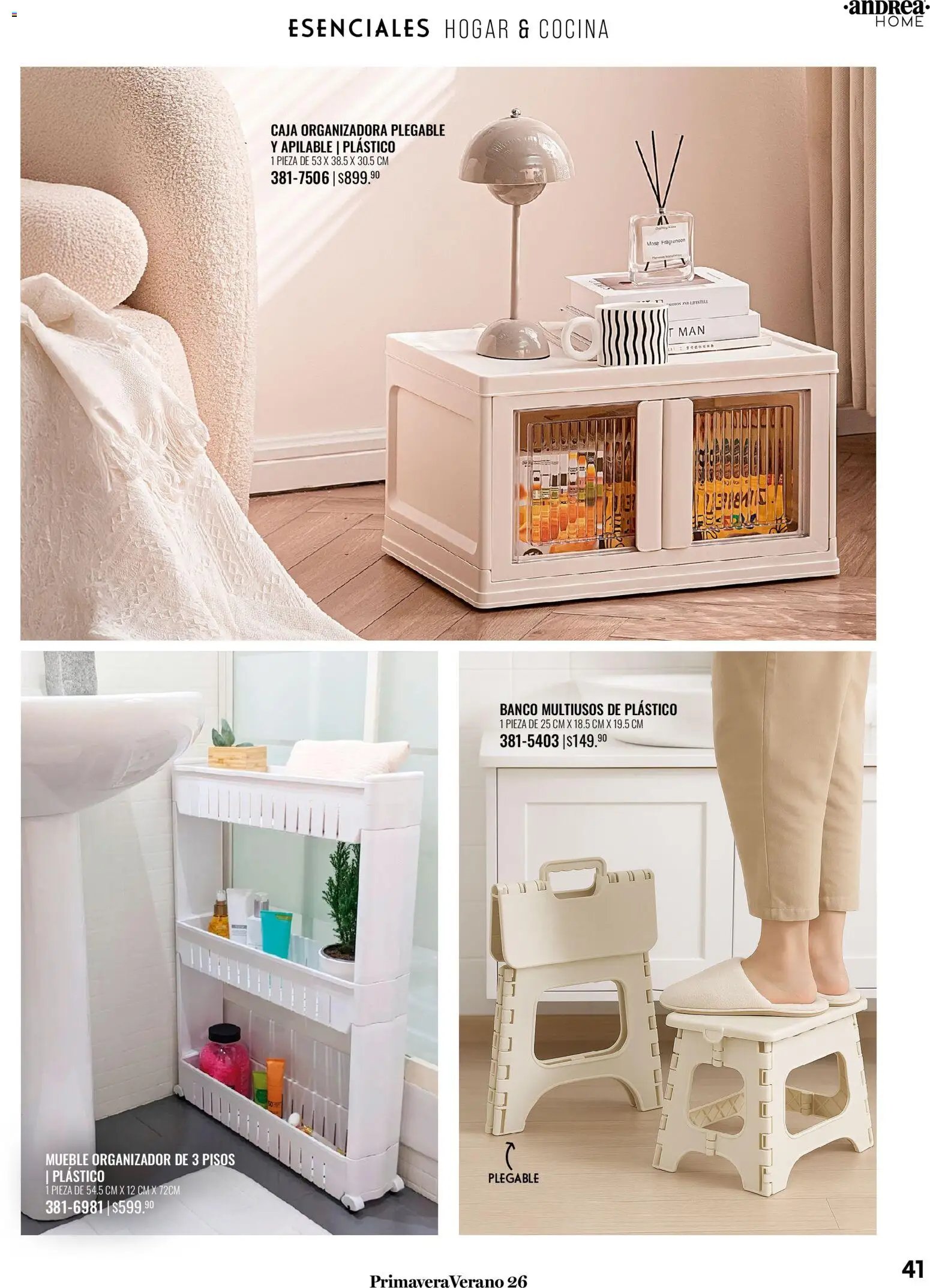 Andrea oferta desde 25/01/2026 Catálogo Tu hogar esta primavera