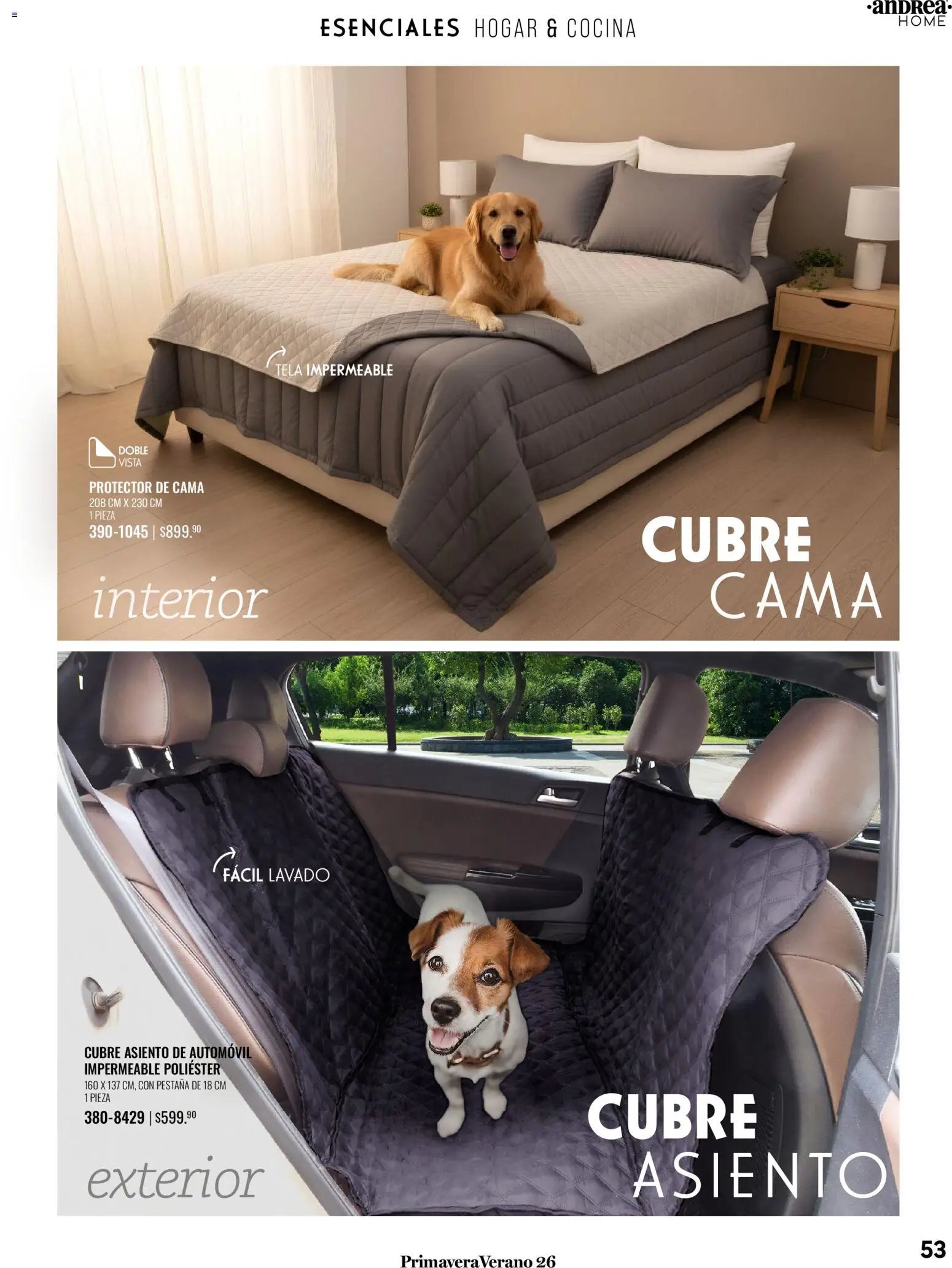 Andrea oferta desde 25/01/2026 Catálogo Tu hogar esta primavera