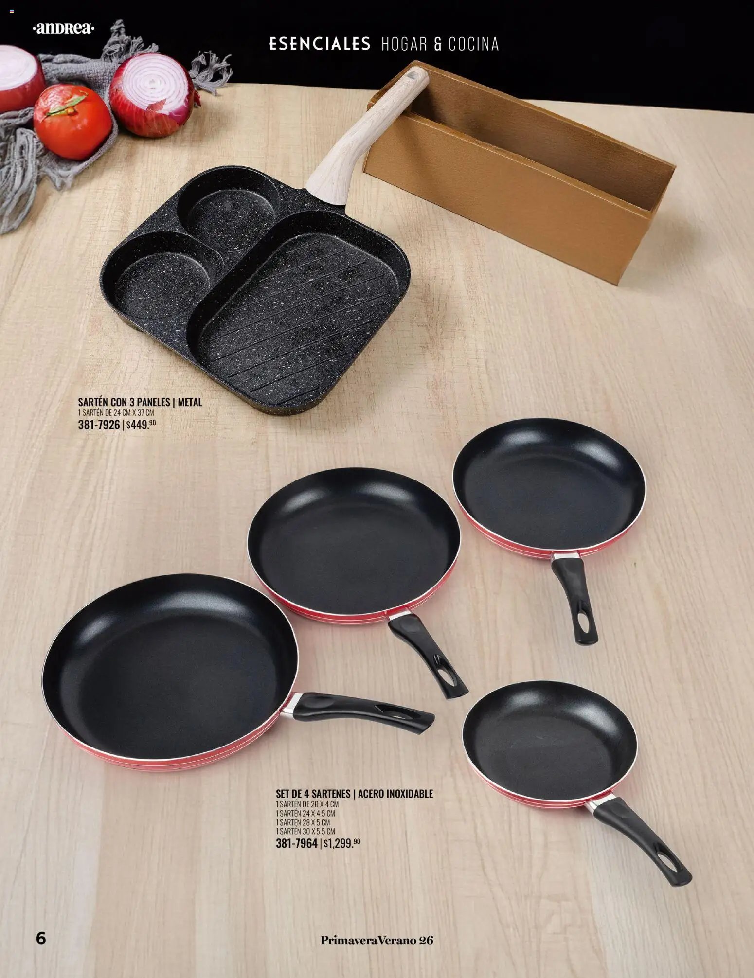 Andrea oferta desde 25/01/2026 Catálogo Tu hogar esta primavera
