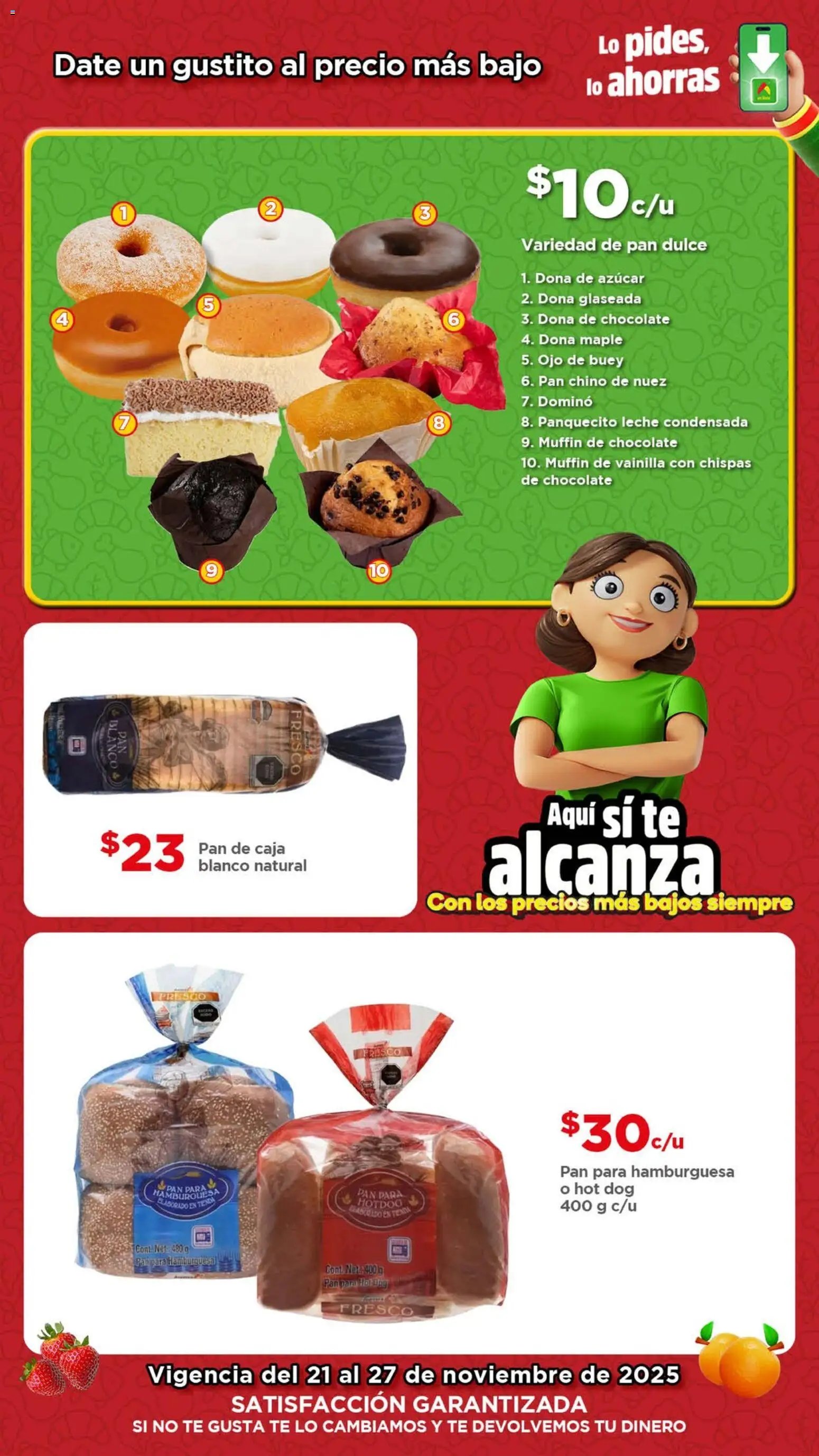Bodega Aurrerá oferta desde 21/11/2025 Folleto Fin de semana  (2025-11-21 - 2025-11-27)
