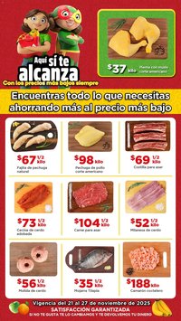 Bodega Aurrerá oferta desde 21/11/2025 Folleto Fin de semana  (2025-11-21 - 2025-11-27)